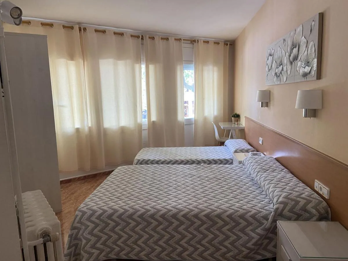 Bed in Hostal Rio De Castro