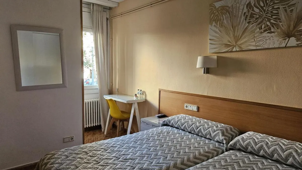 Bed in Hostal Rio De Castro