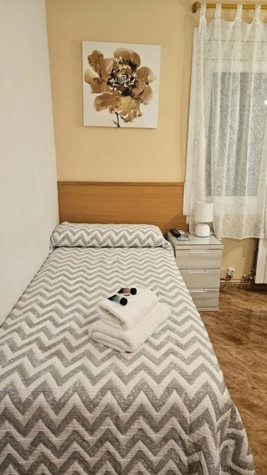 Bed in Hostal Rio De Castro