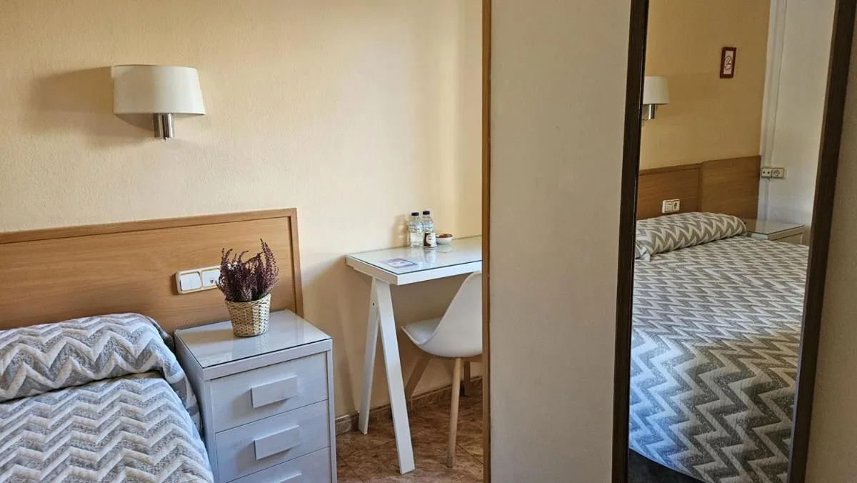 Bed in Hostal Rio De Castro