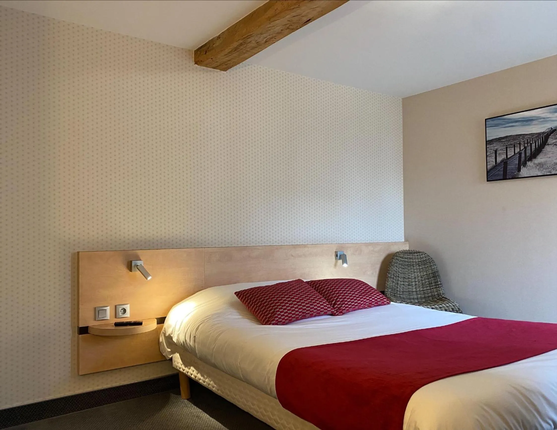 Bed in Hôtel Le Bellevue