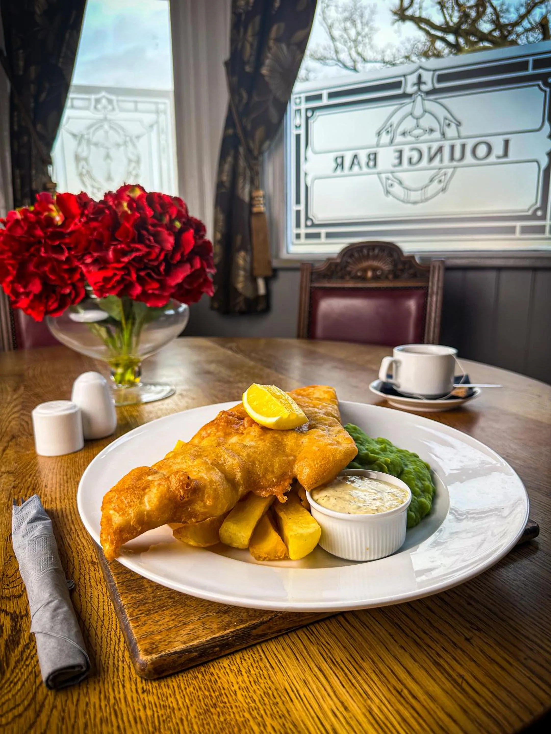 Food and drinks in The Corbet Arms