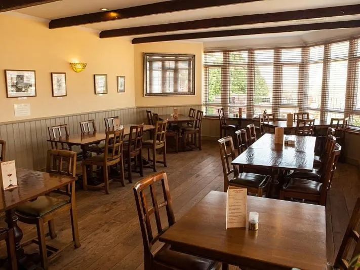 Dining area in The Corbet Arms