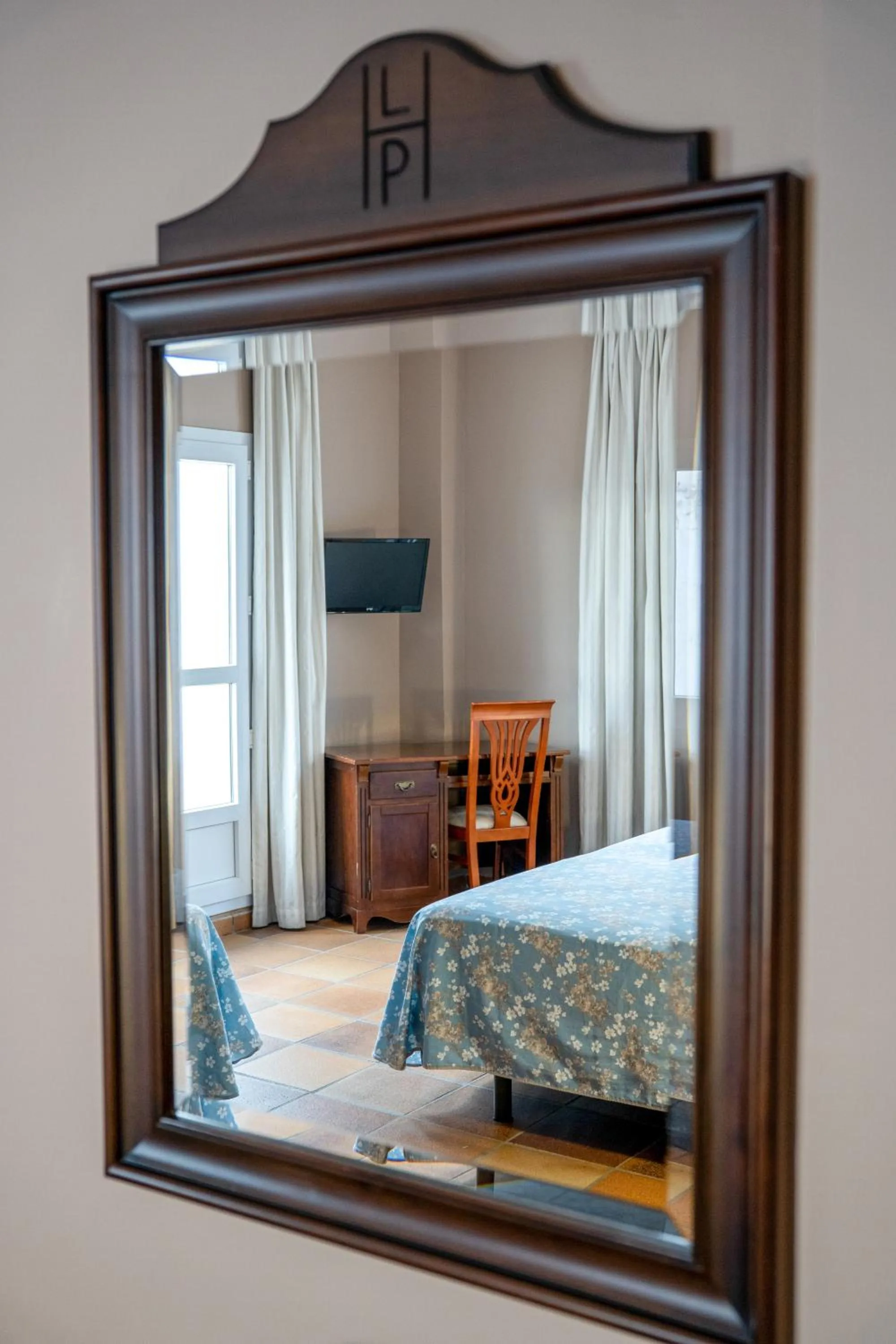 Decorative detail, Bed in La Palmosa