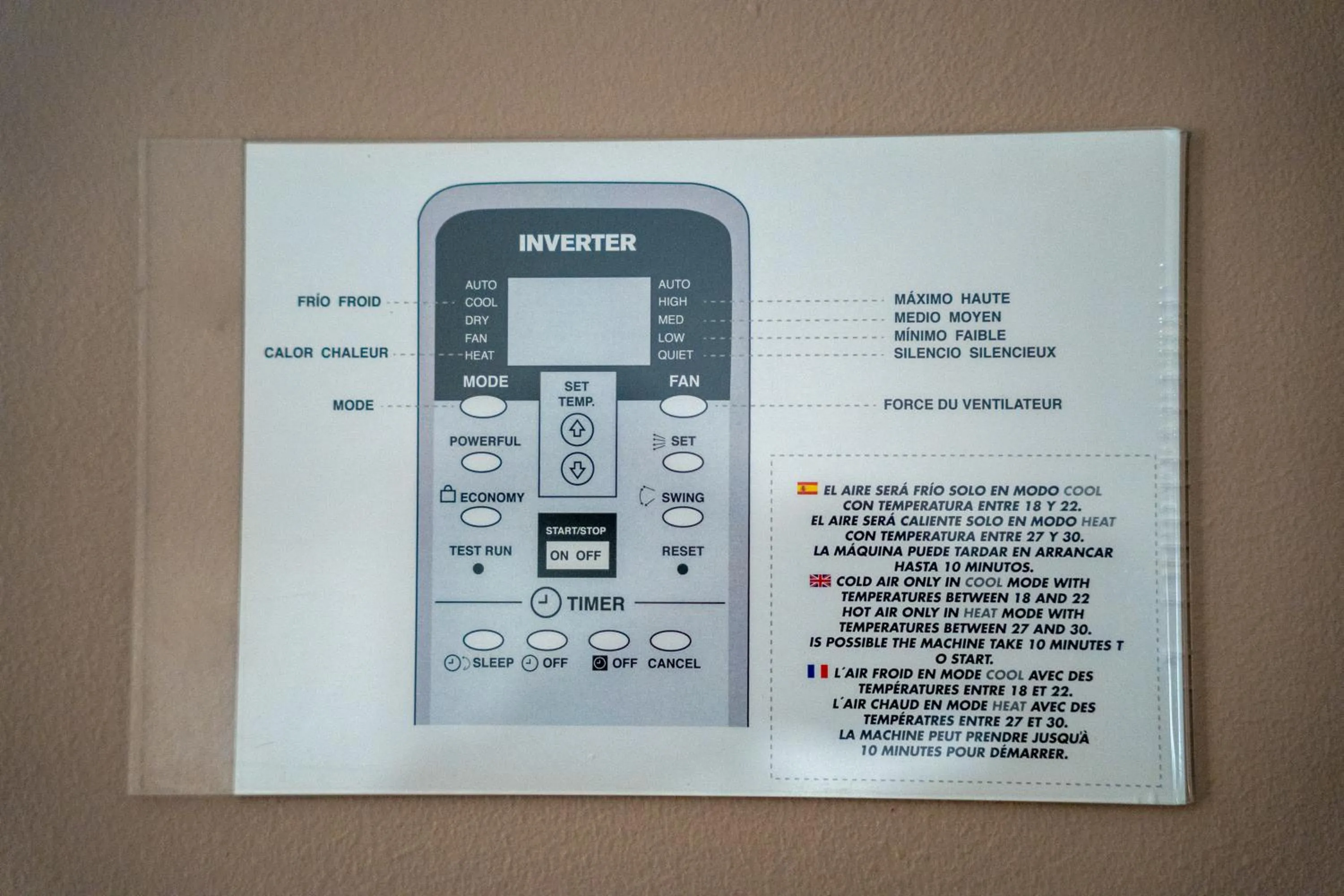 air conditioner in La Palmosa