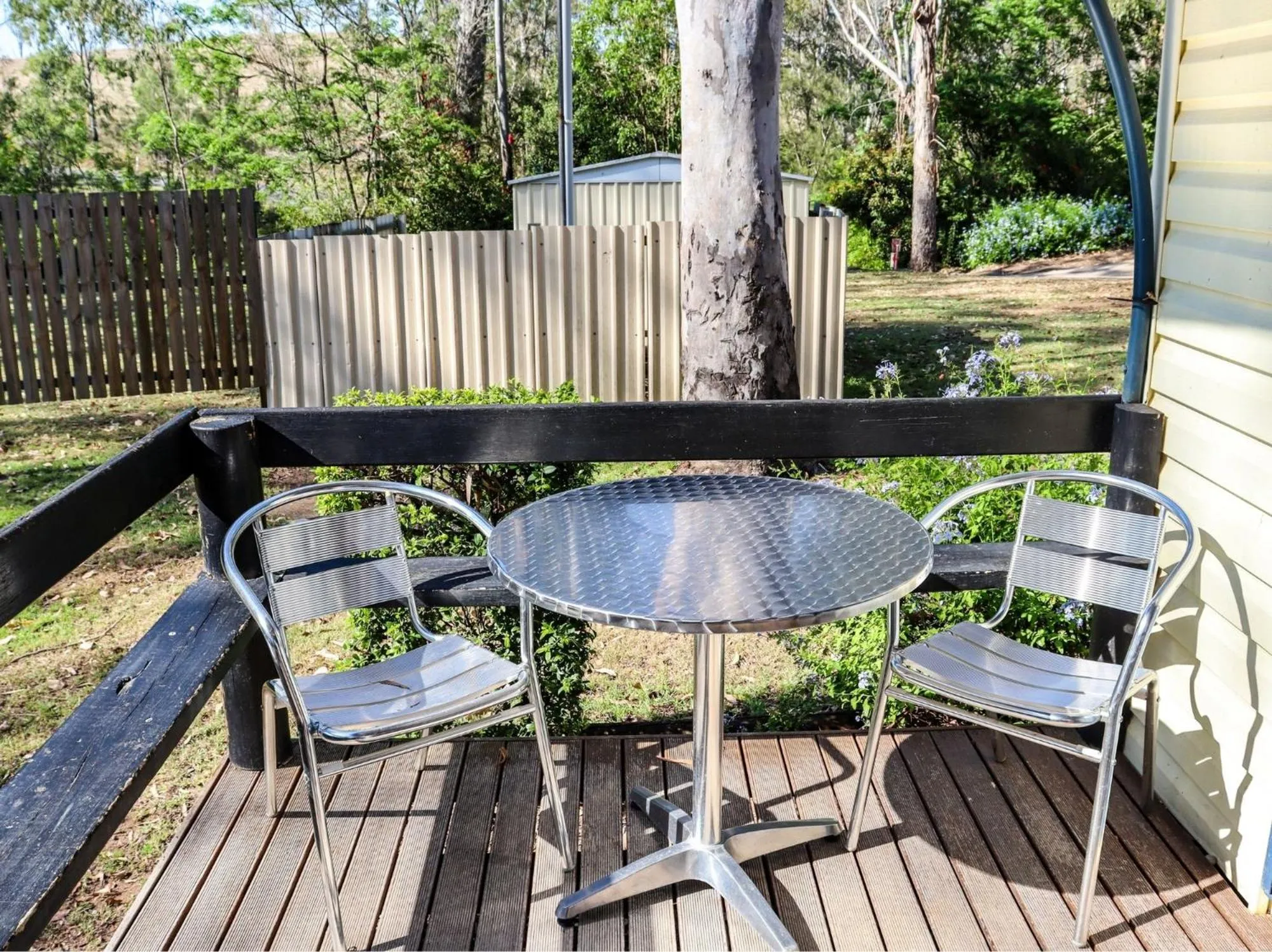 Patio in BIG4 Cania Gorge Holiday Park