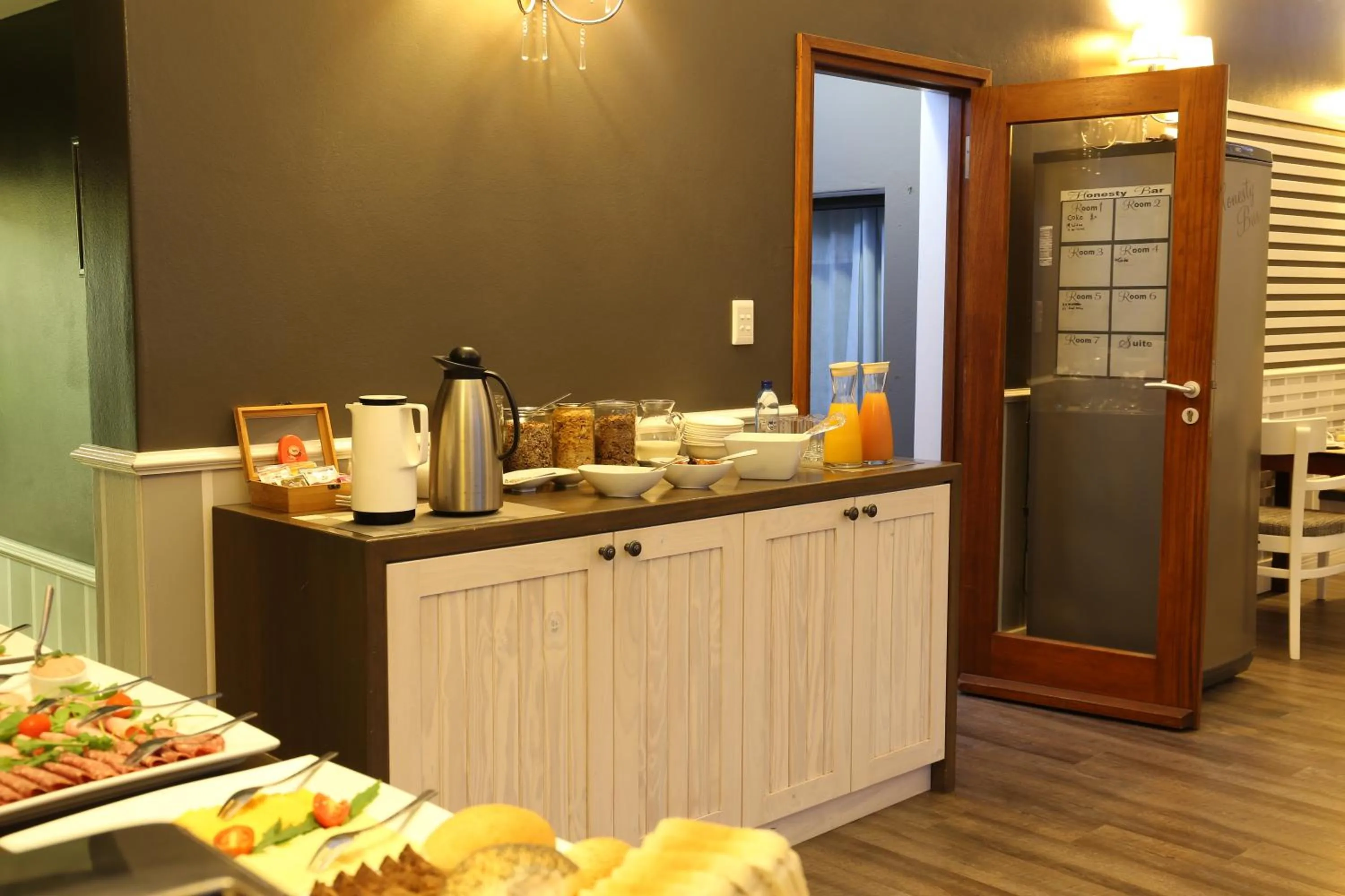 Continental breakfast in Namib Guesthouse