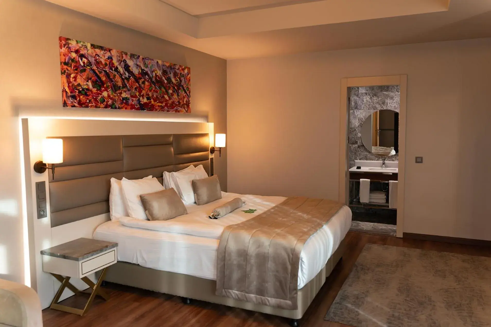 Bed in Golden Royal Hotel & SPA Bed in Golden Royal Hotel & SPA