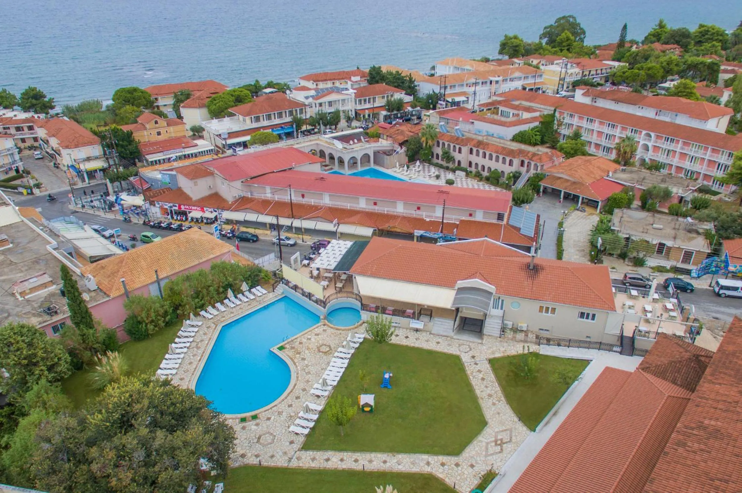 Bird's eye view in Hotel Palmyra