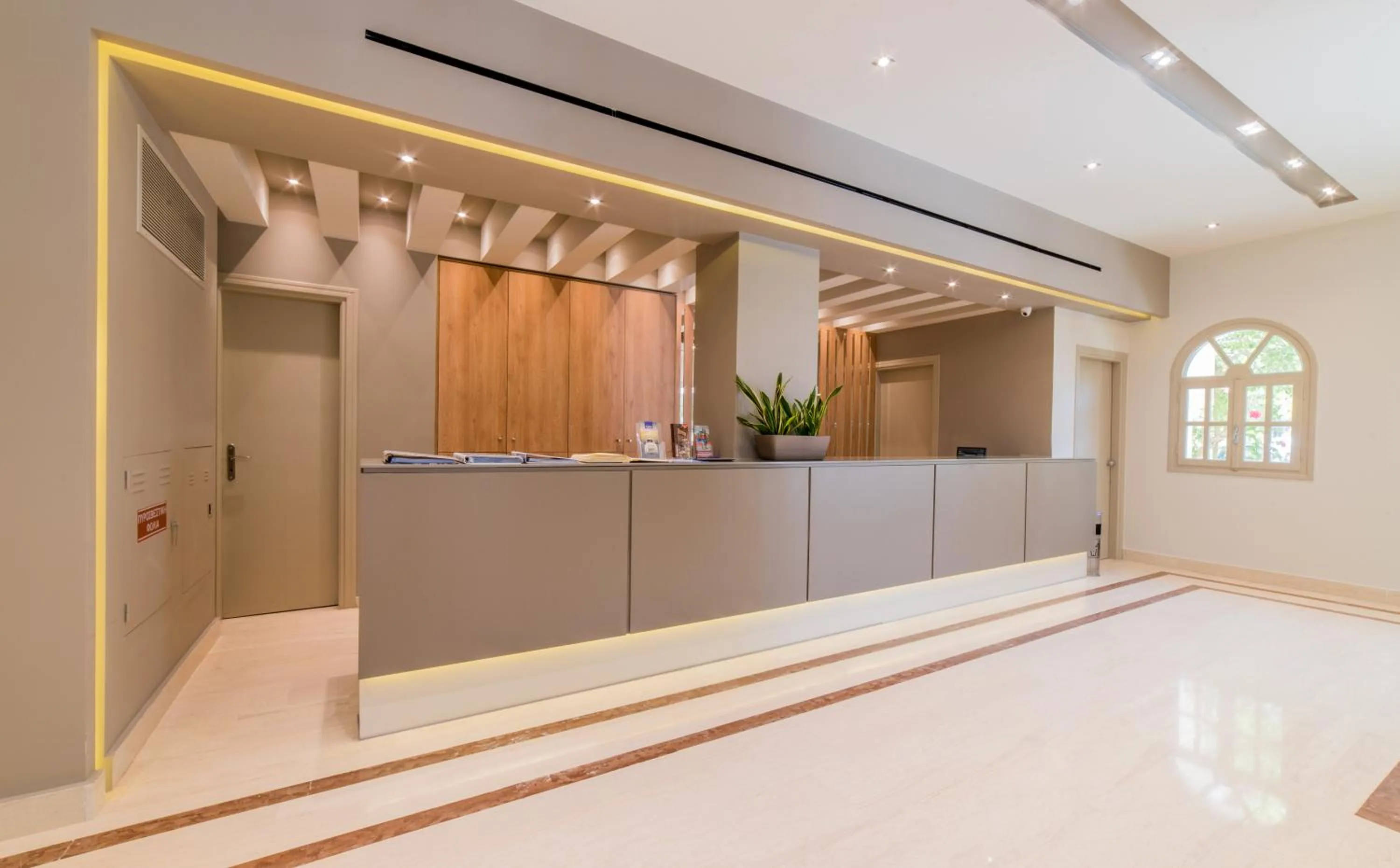 Lobby or reception in Hotel Palmyra