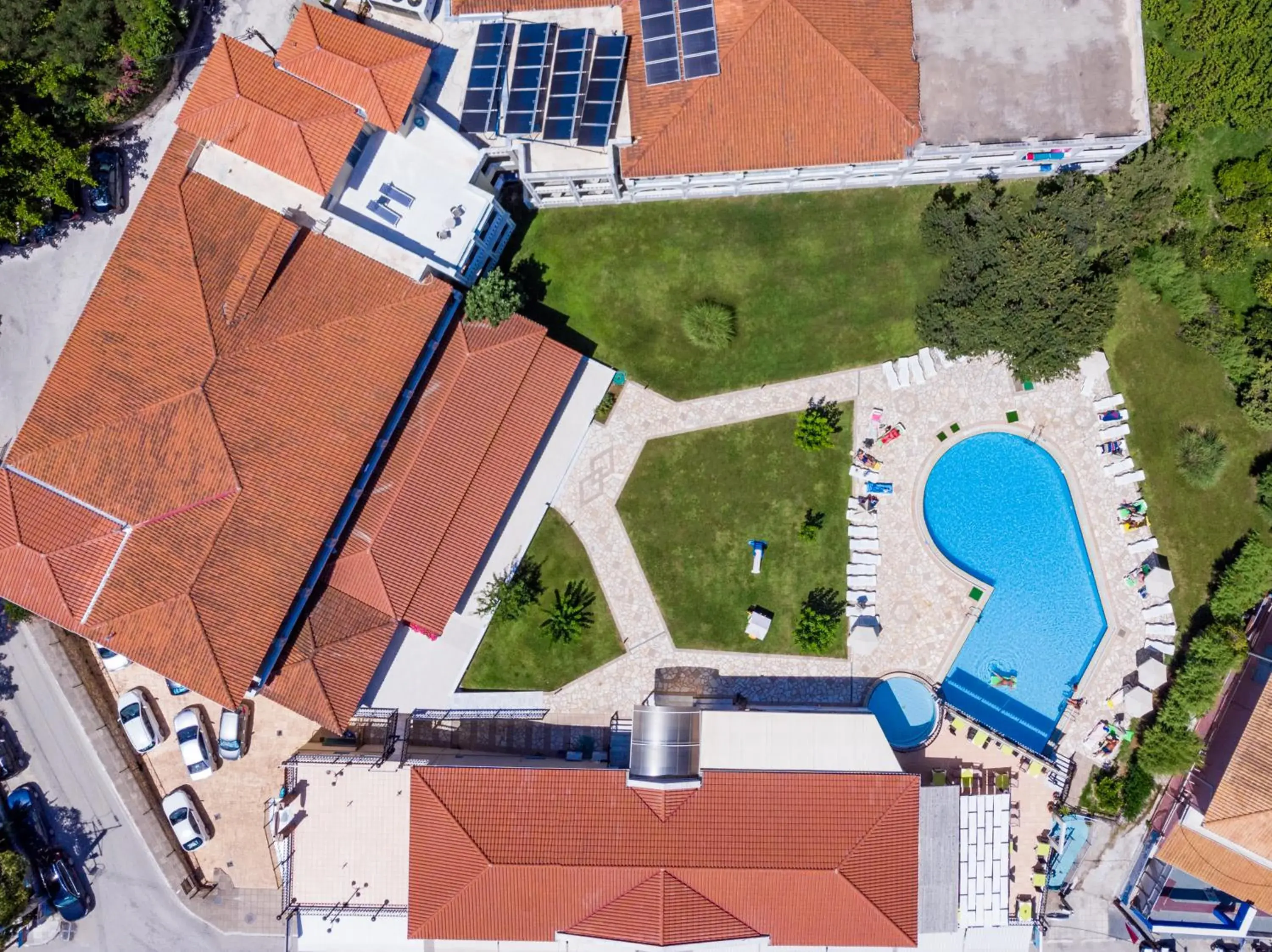 Property building in Hotel Palmyra Property building in Hotel Palmyra