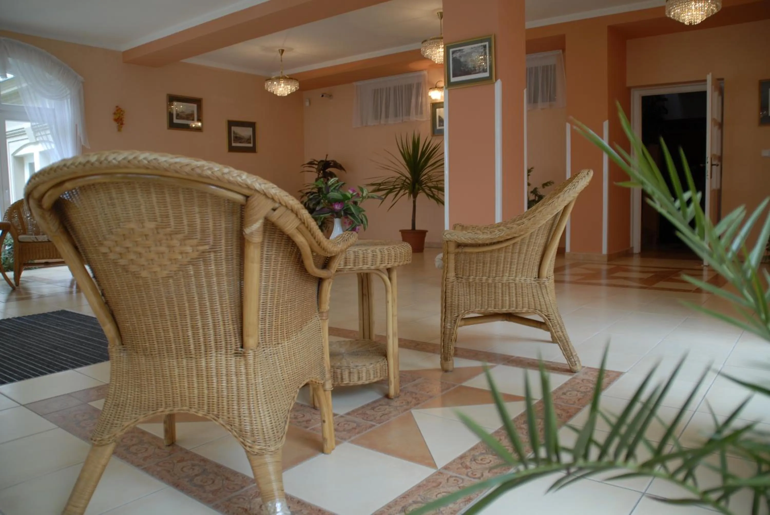 Patio in Bristol Kralovska Vila