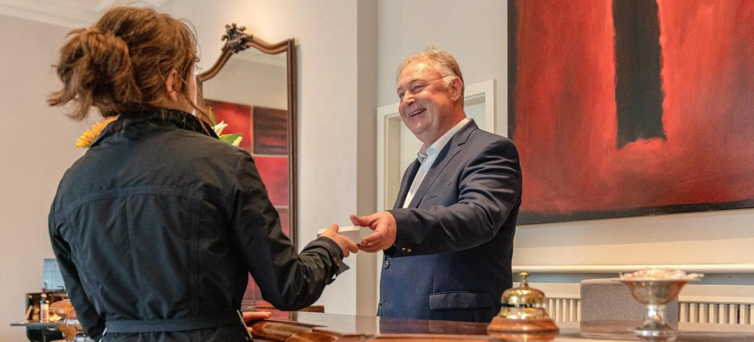 Lobby or reception in Hotel Olympic