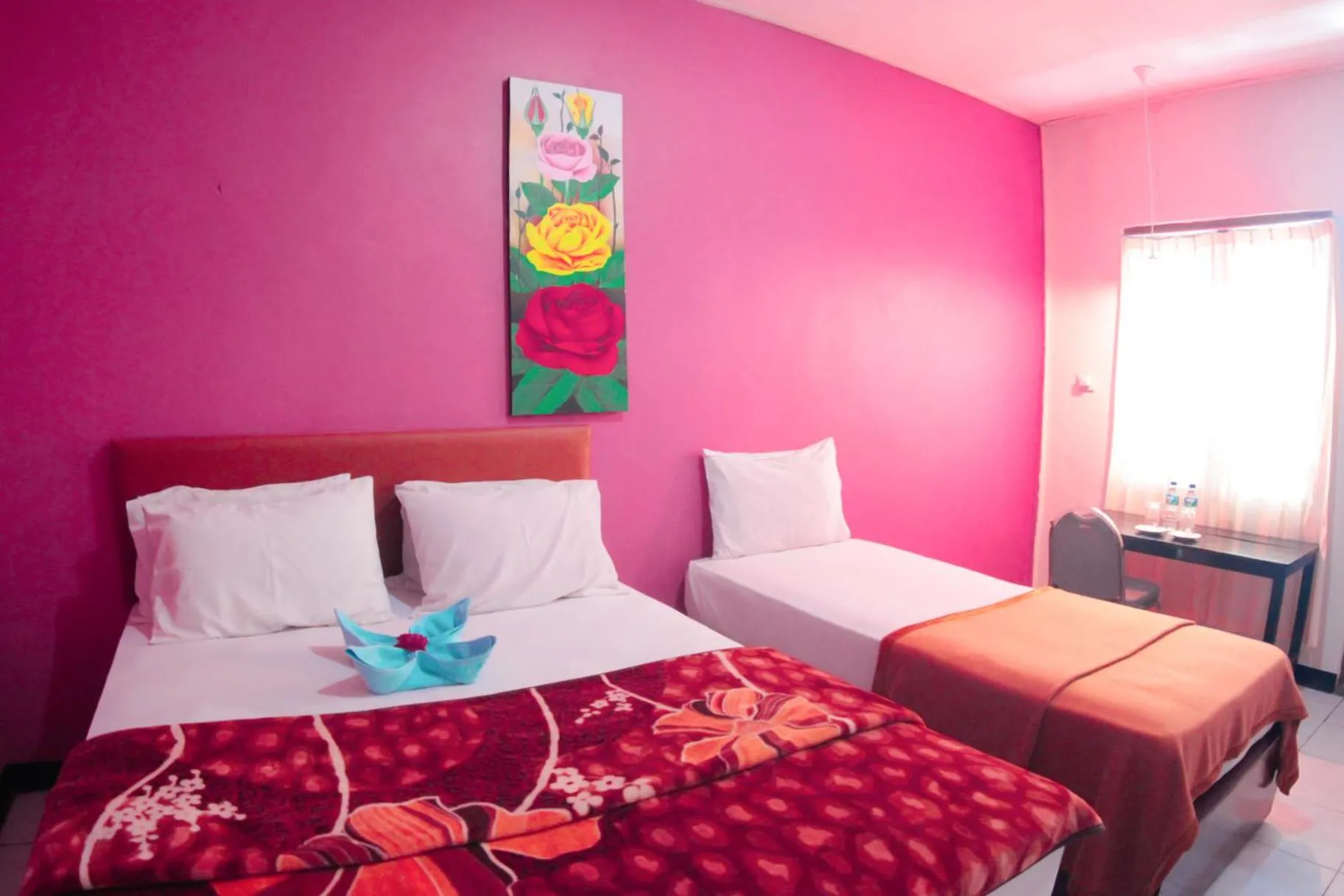 Bed in Hotel FX72 Ruteng