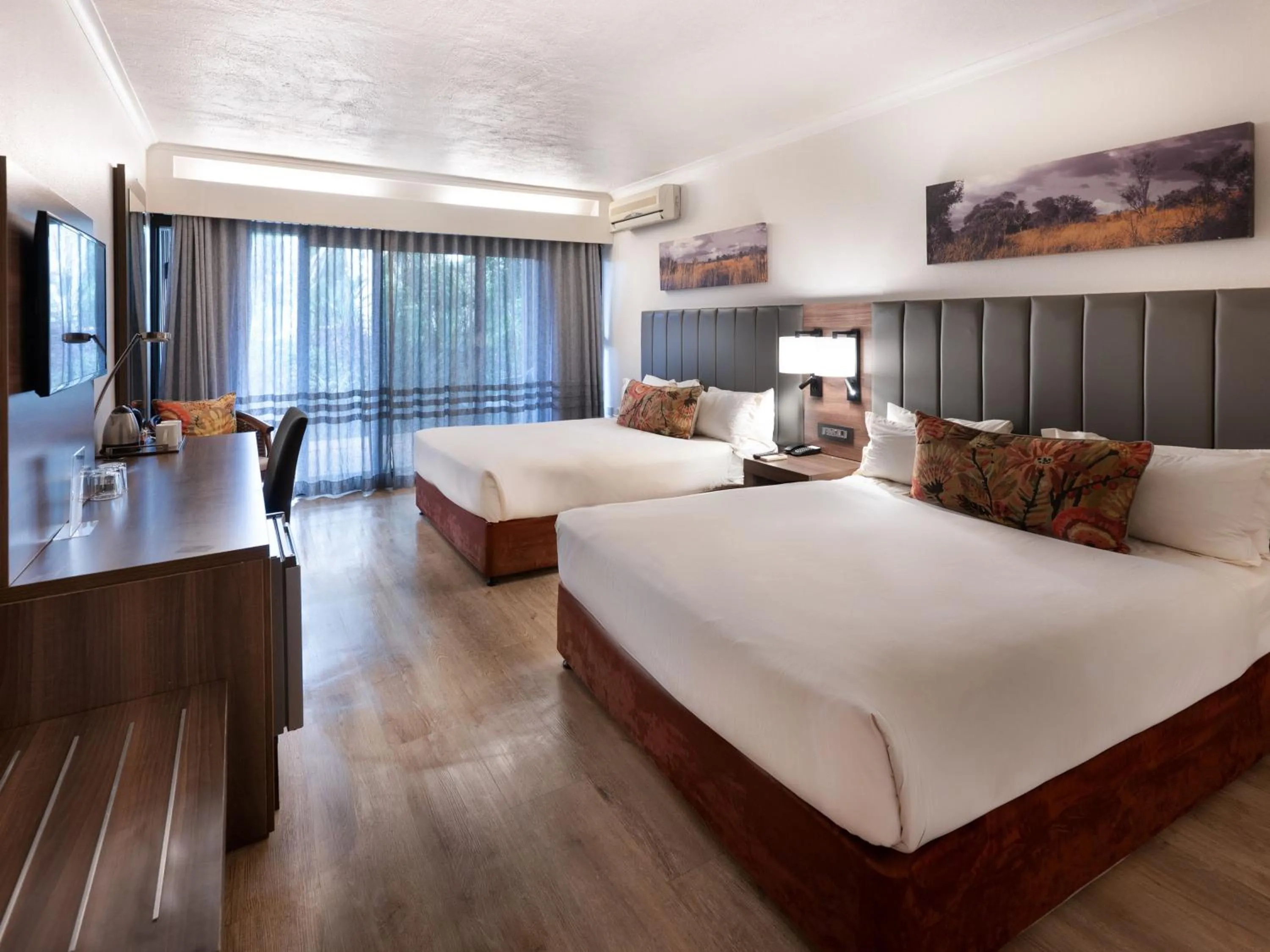 Bed in ANEW Hotel Hluhluwe