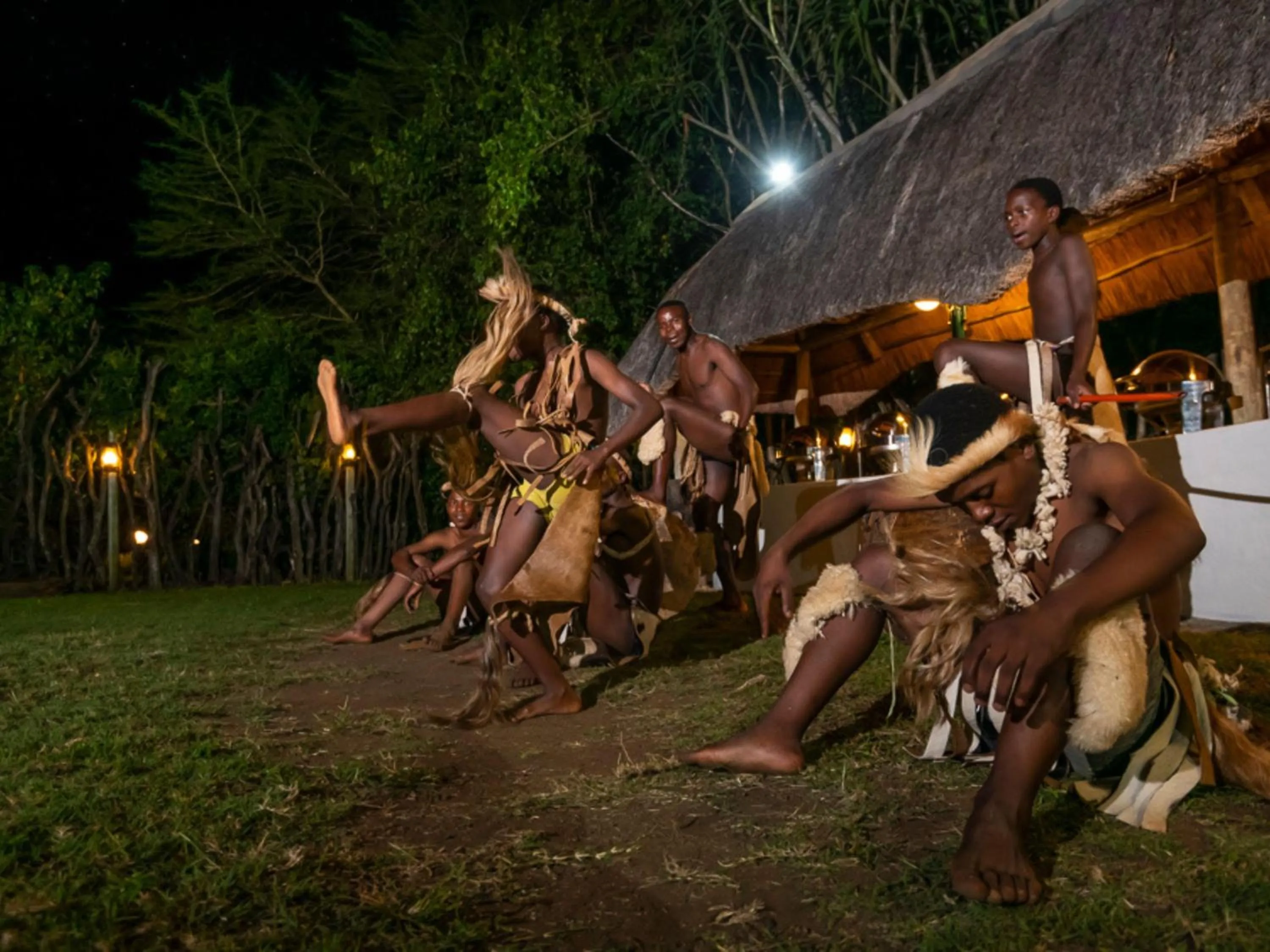 group of guests in ANEW Hotel Hluhluwe