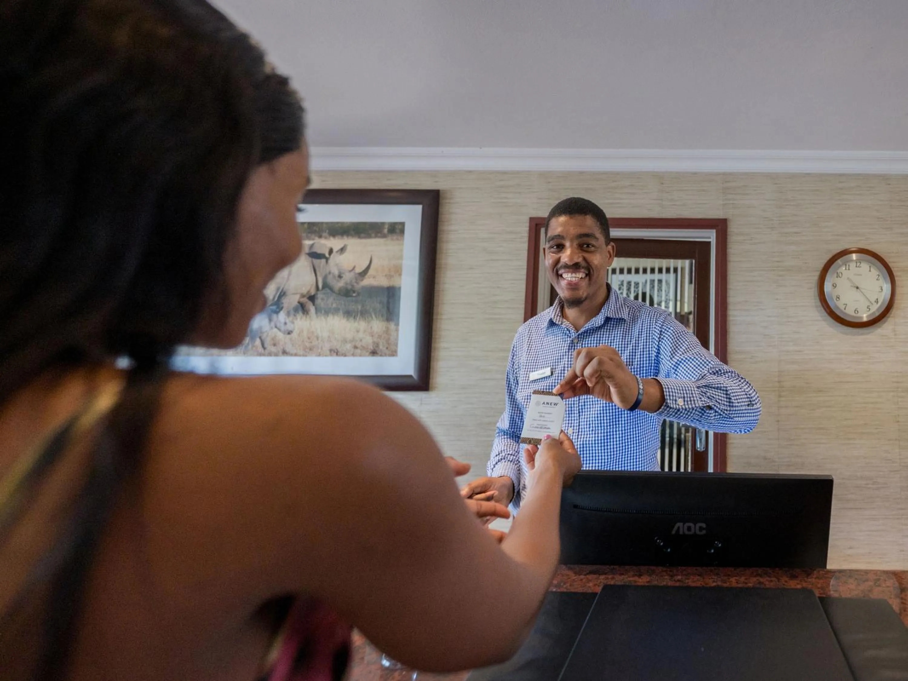 Staff in ANEW Hotel Hluhluwe