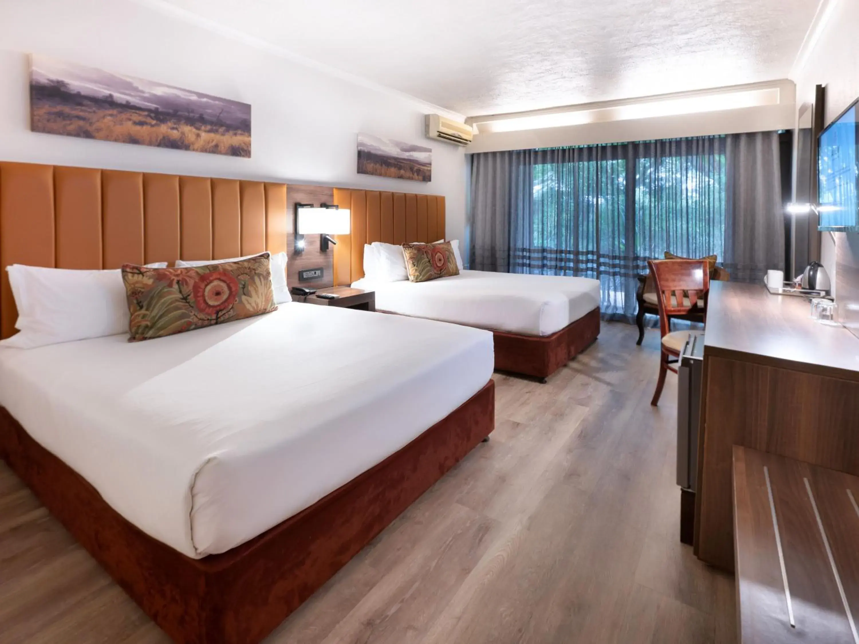 Bed in ANEW Hotel Hluhluwe Bed in ANEW Hotel Hluhluwe