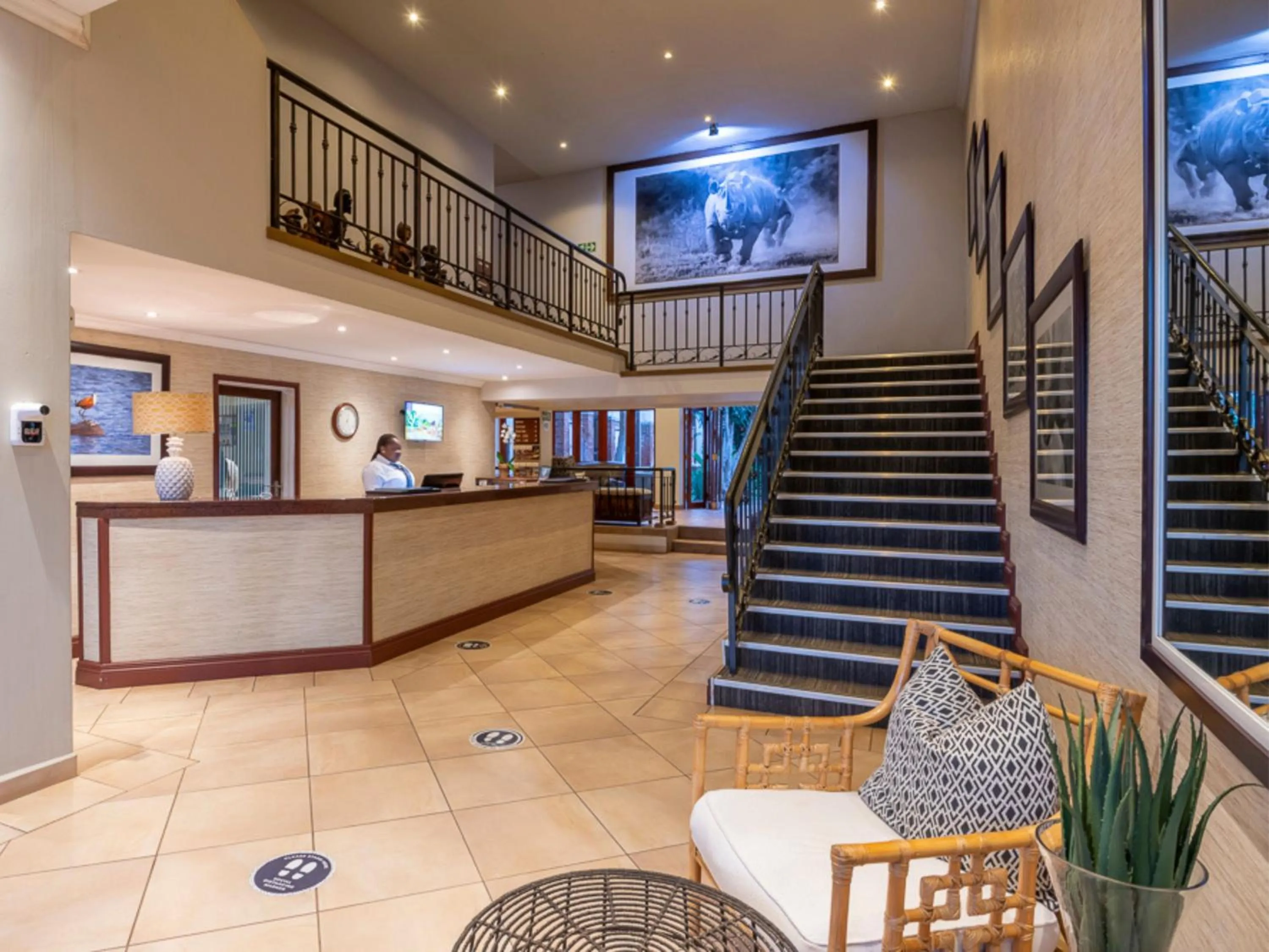Lobby or reception in ANEW Hotel Hluhluwe