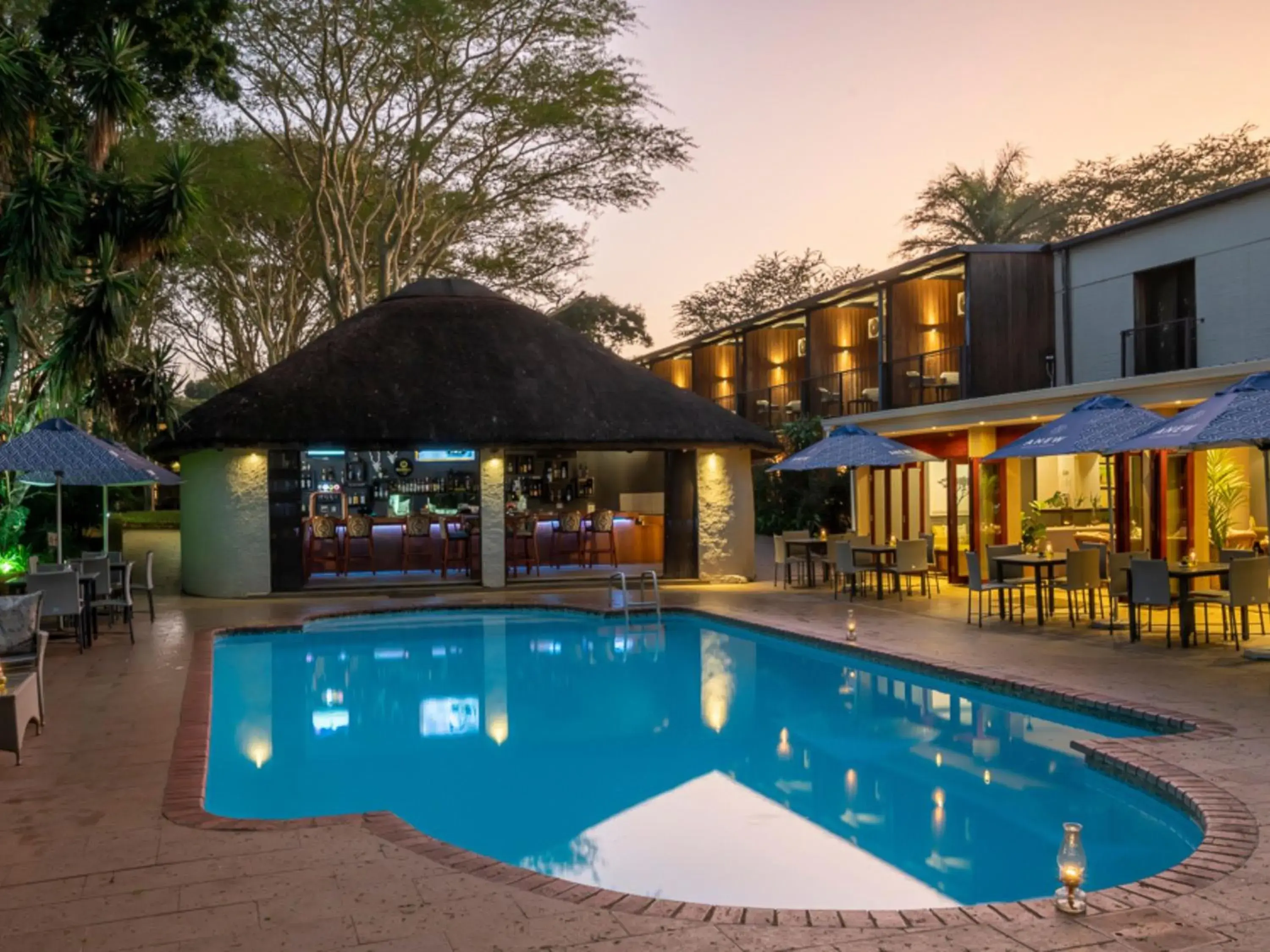 Pool view in ANEW Hotel Hluhluwe Pool view in ANEW Hotel Hluhluwe