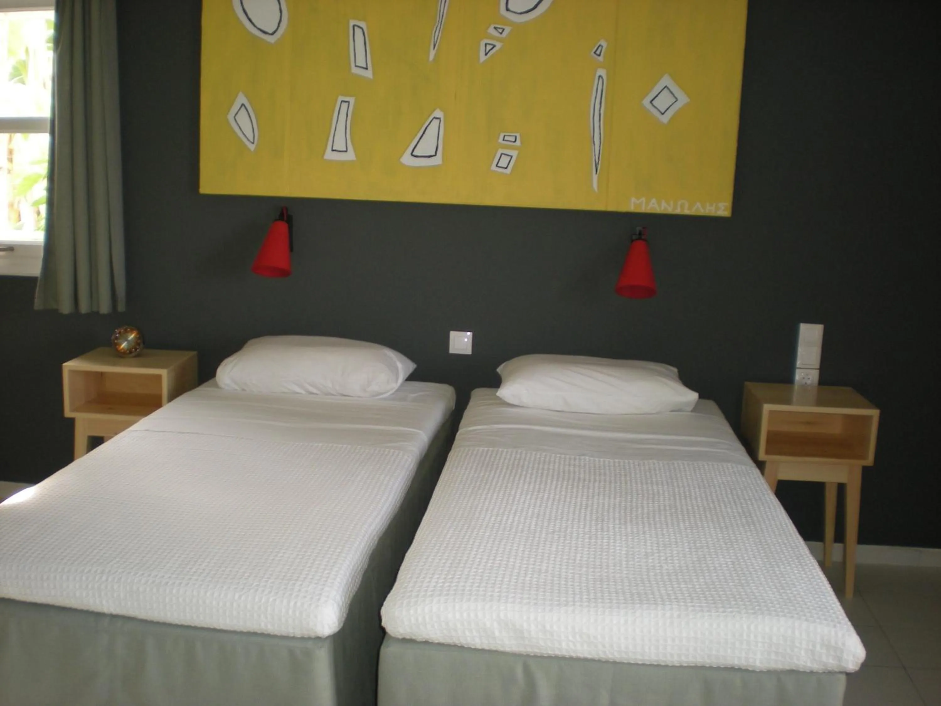 Bed in Manolis' House