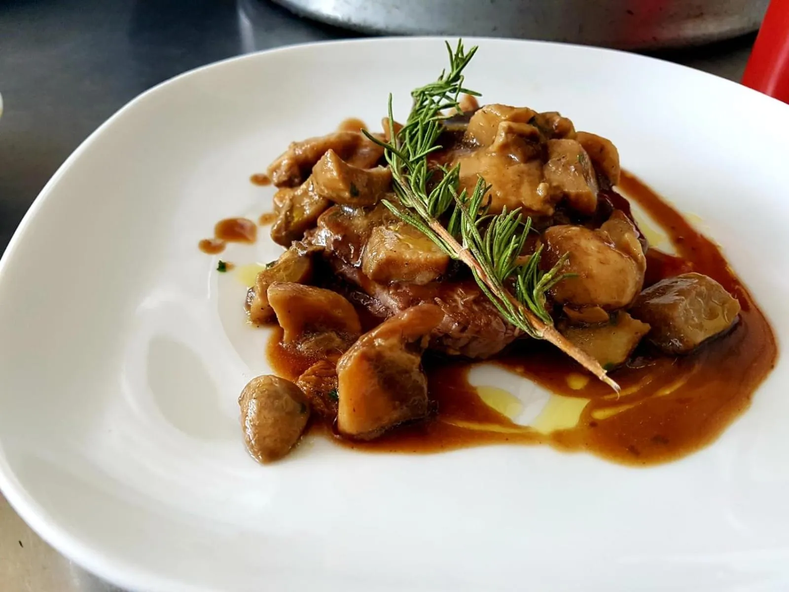 Lunch in Hotel Crown