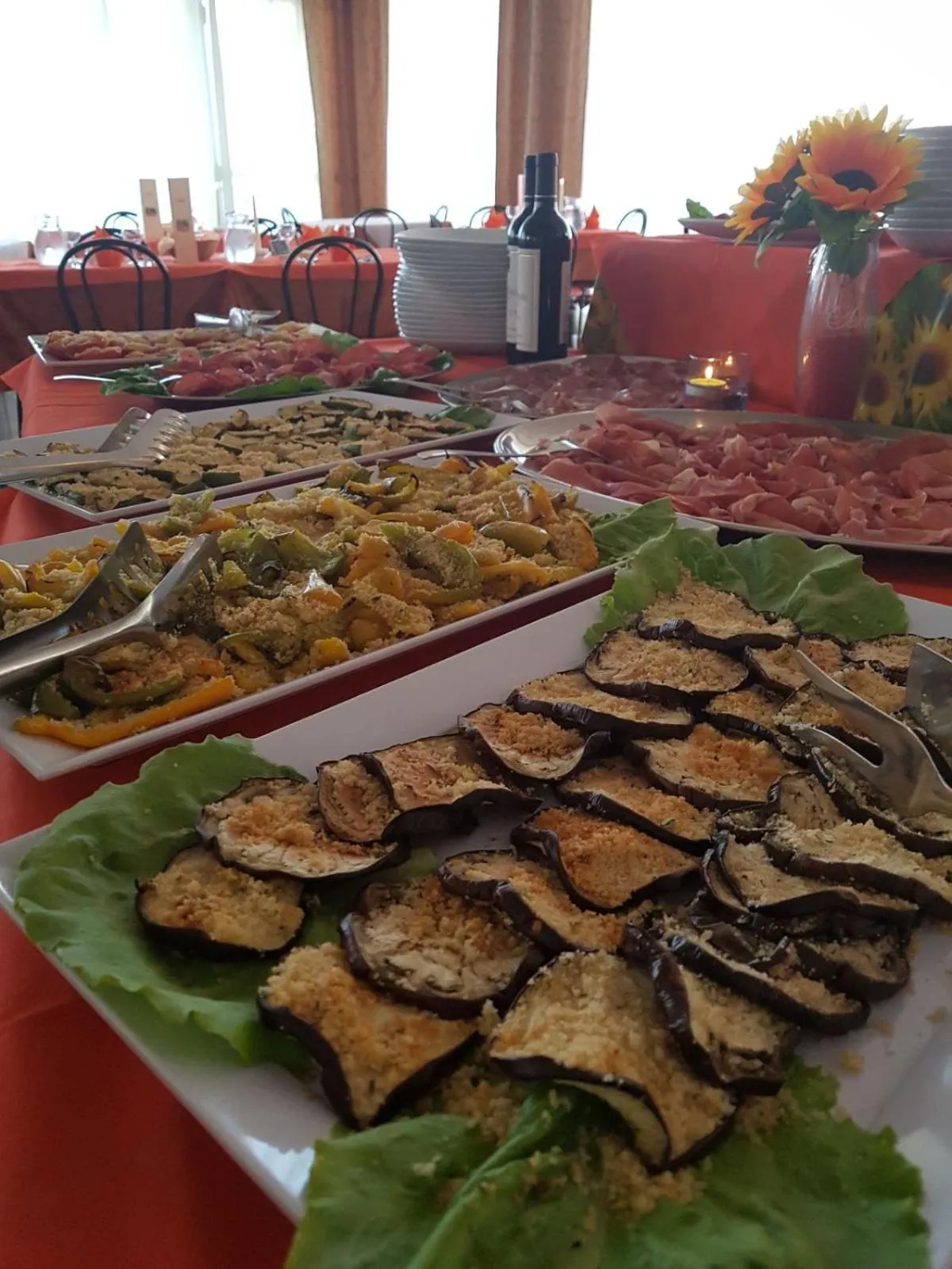 Food close-up in Hotel Crown