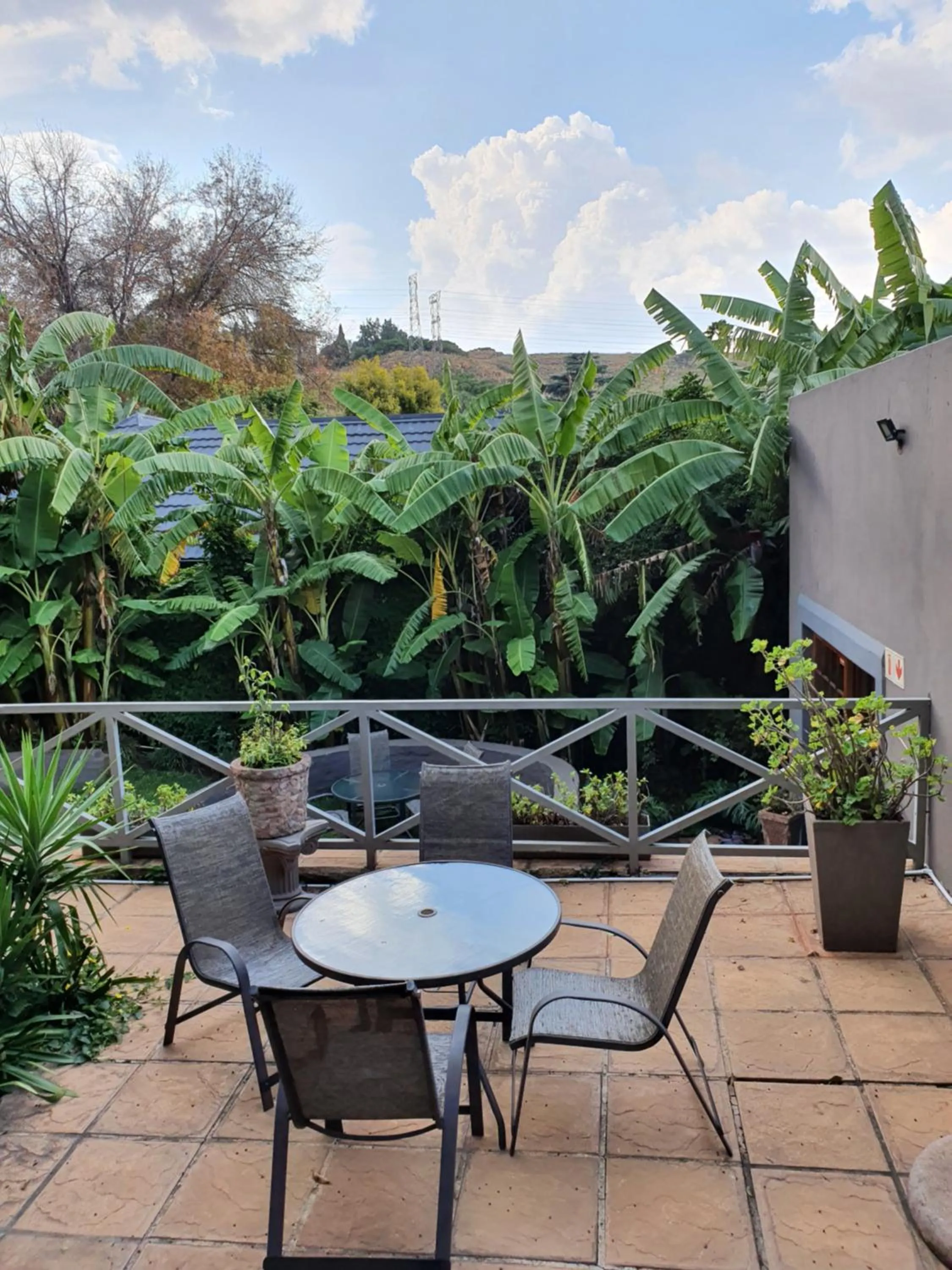 Patio in 7th Street Guesthouse