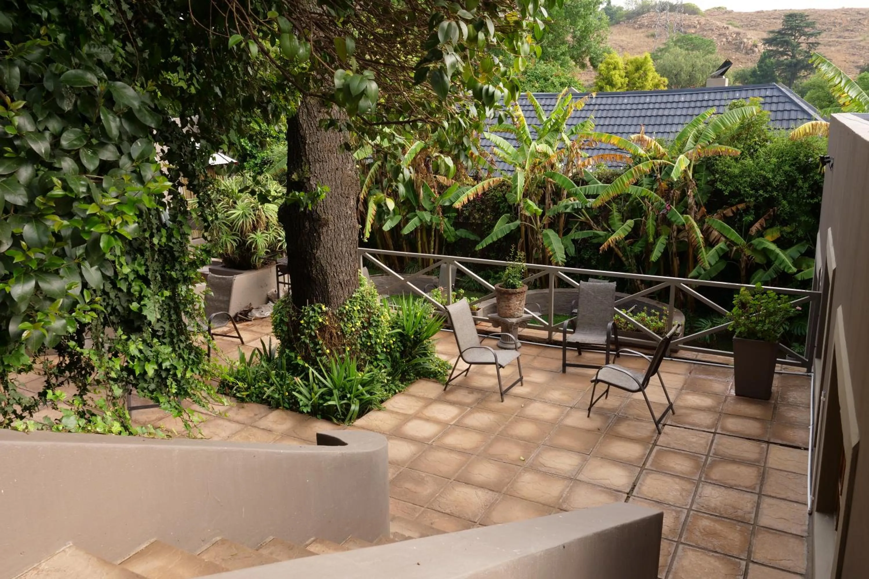 Patio in 7th Street Guesthouse