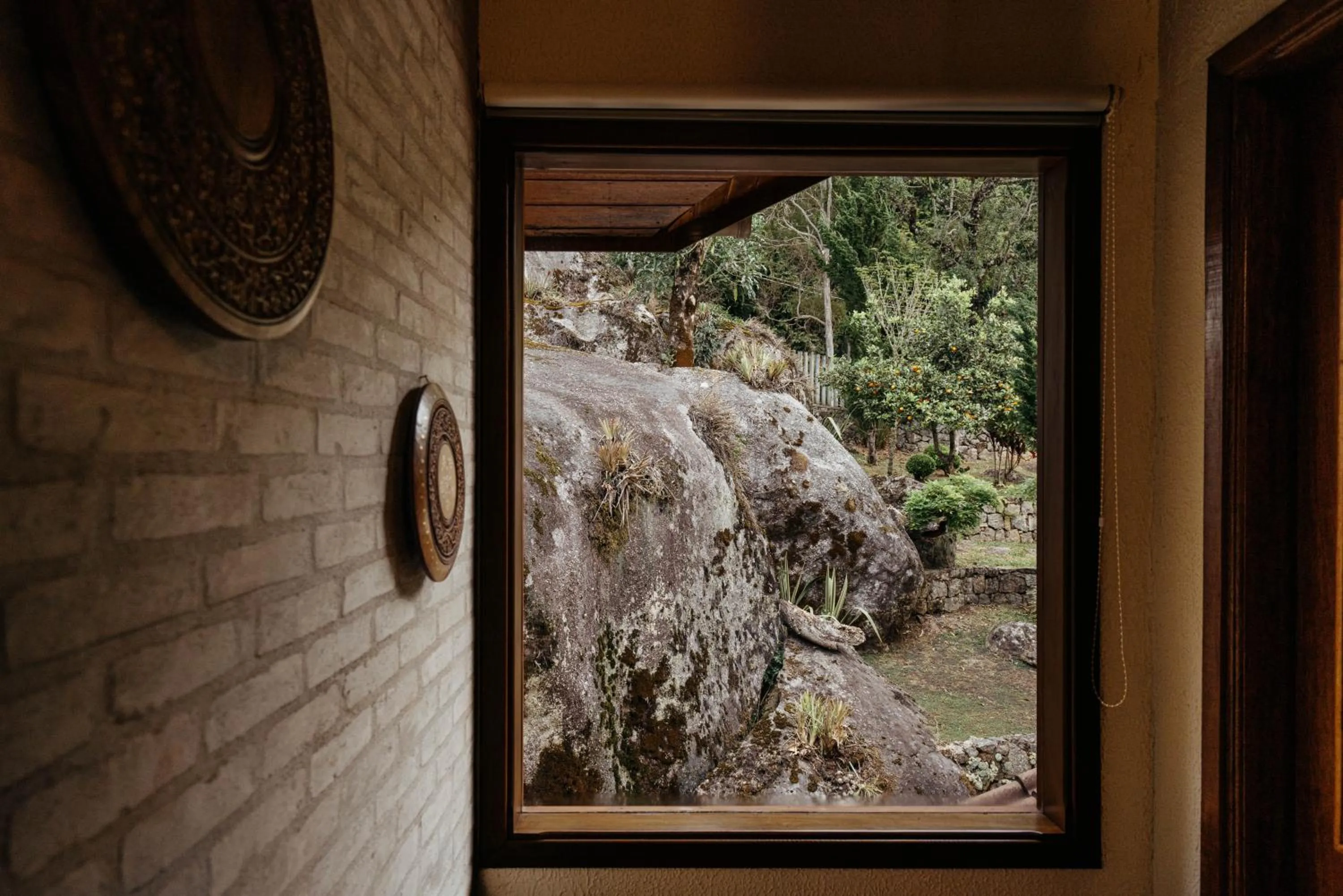 Garden view in Pousada Ahavanoah