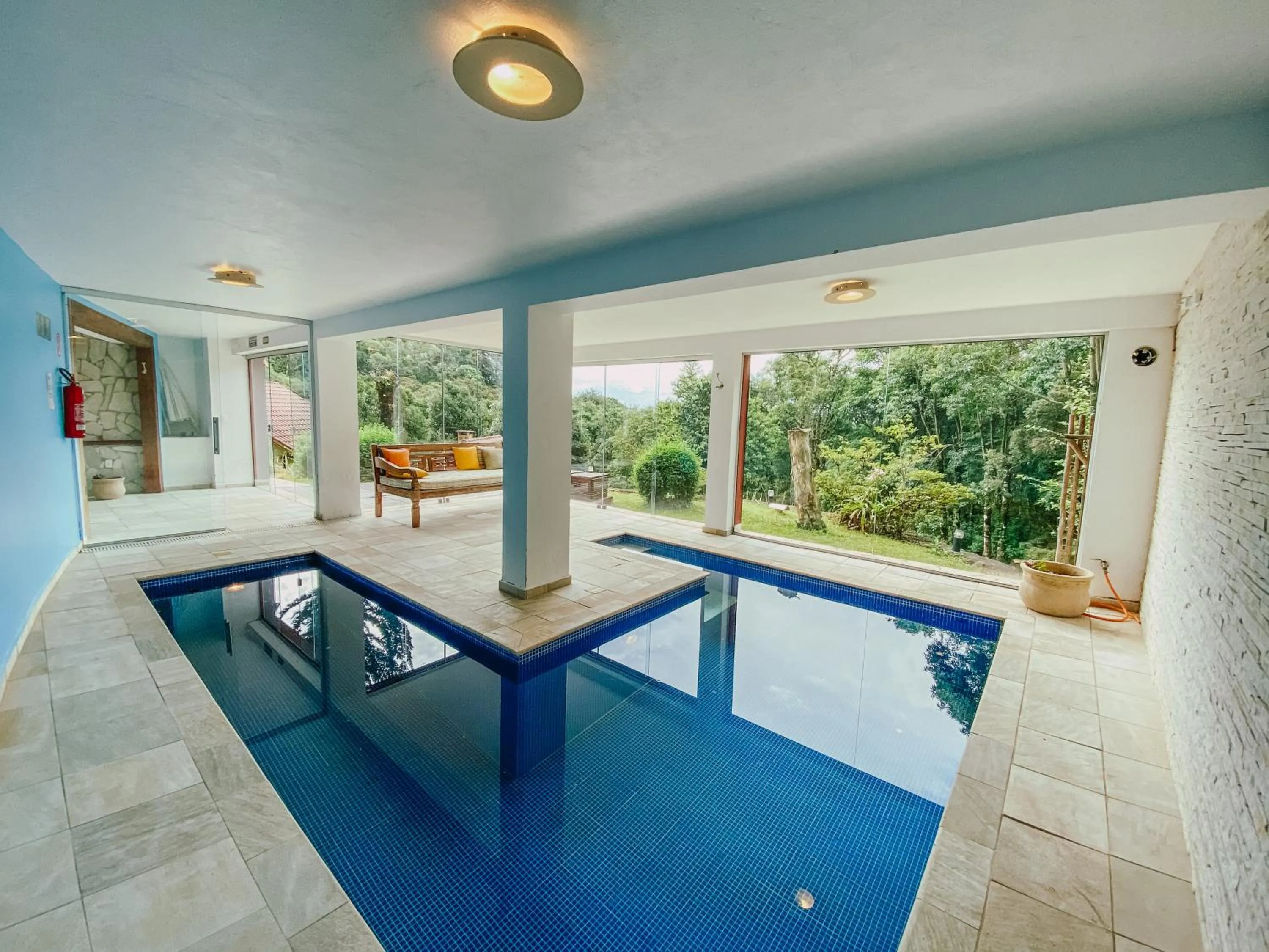 Swimming pool in Pousada Ahavanoah