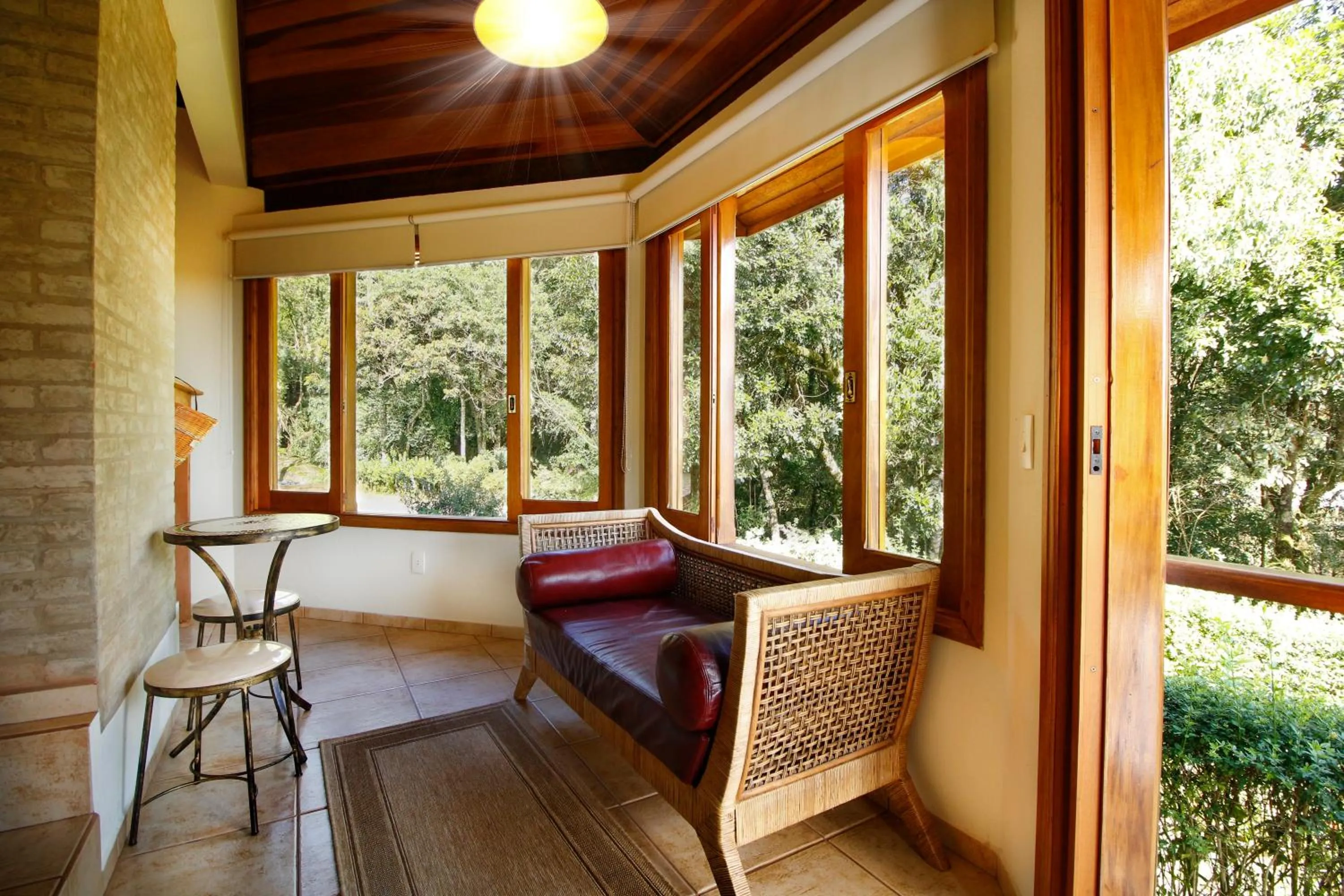 Living room in Pousada Ahavanoah