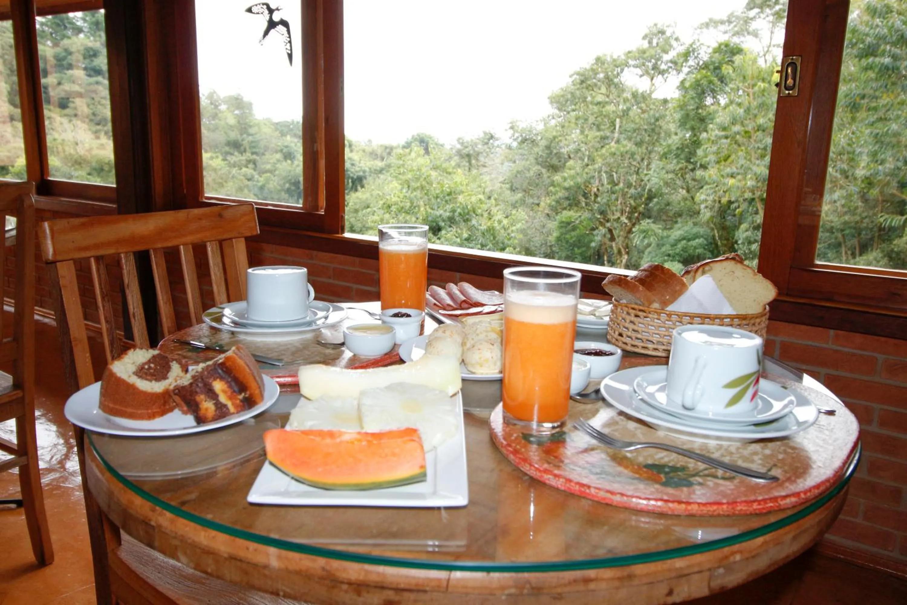Dining area in Pousada Ahavanoah
