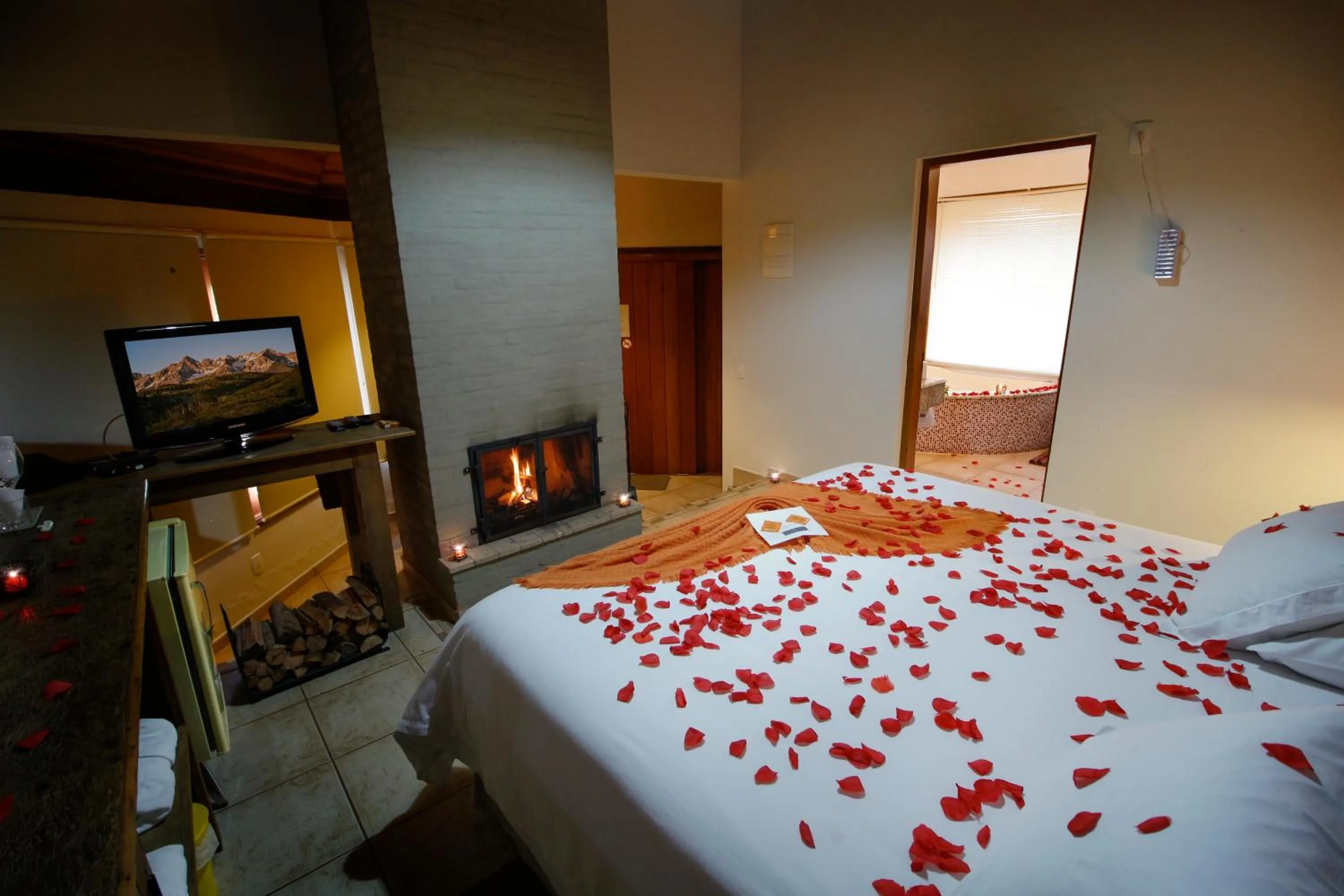 Bedroom, Bed in Pousada Ahavanoah