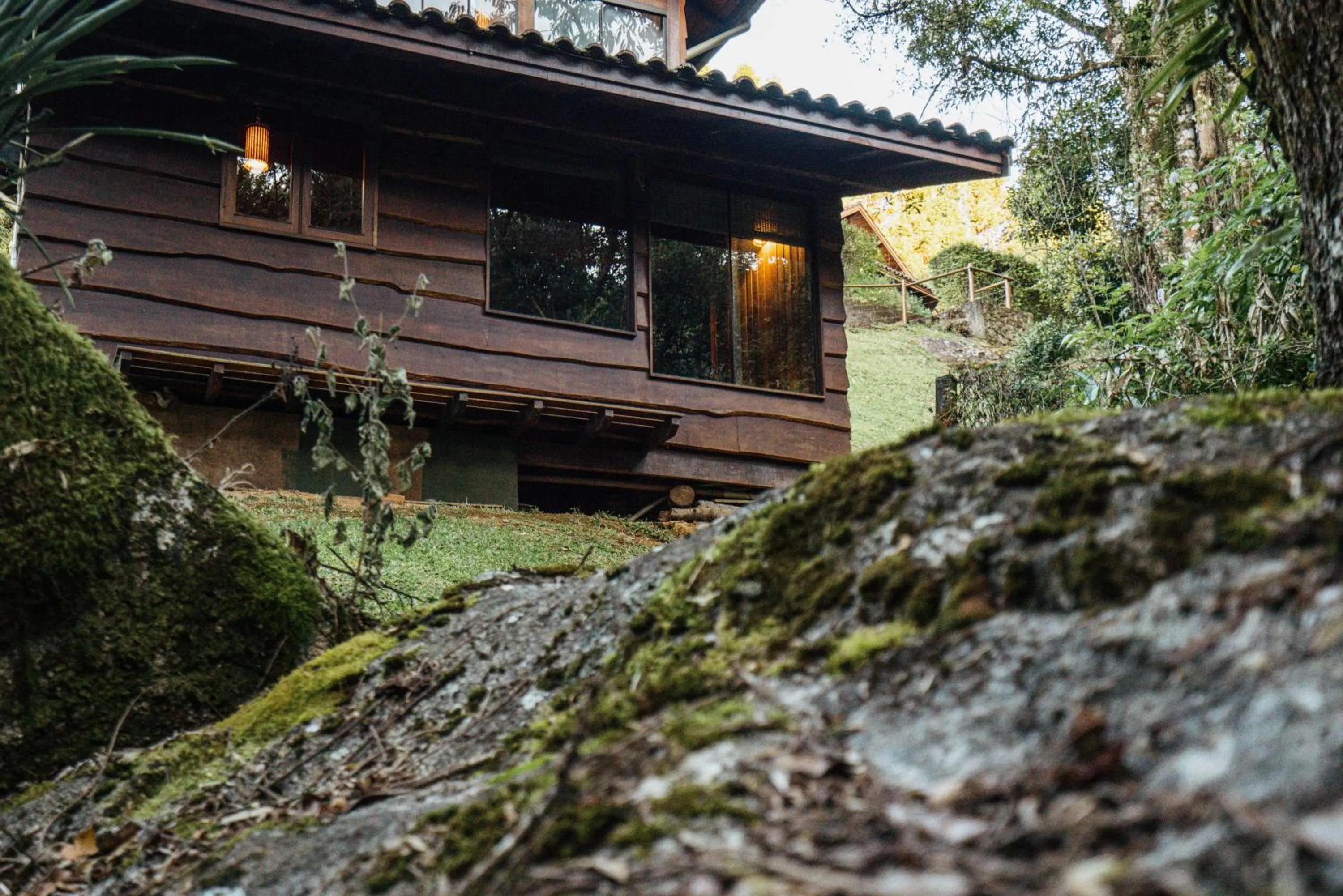 Garden view in Pousada Ahavanoah