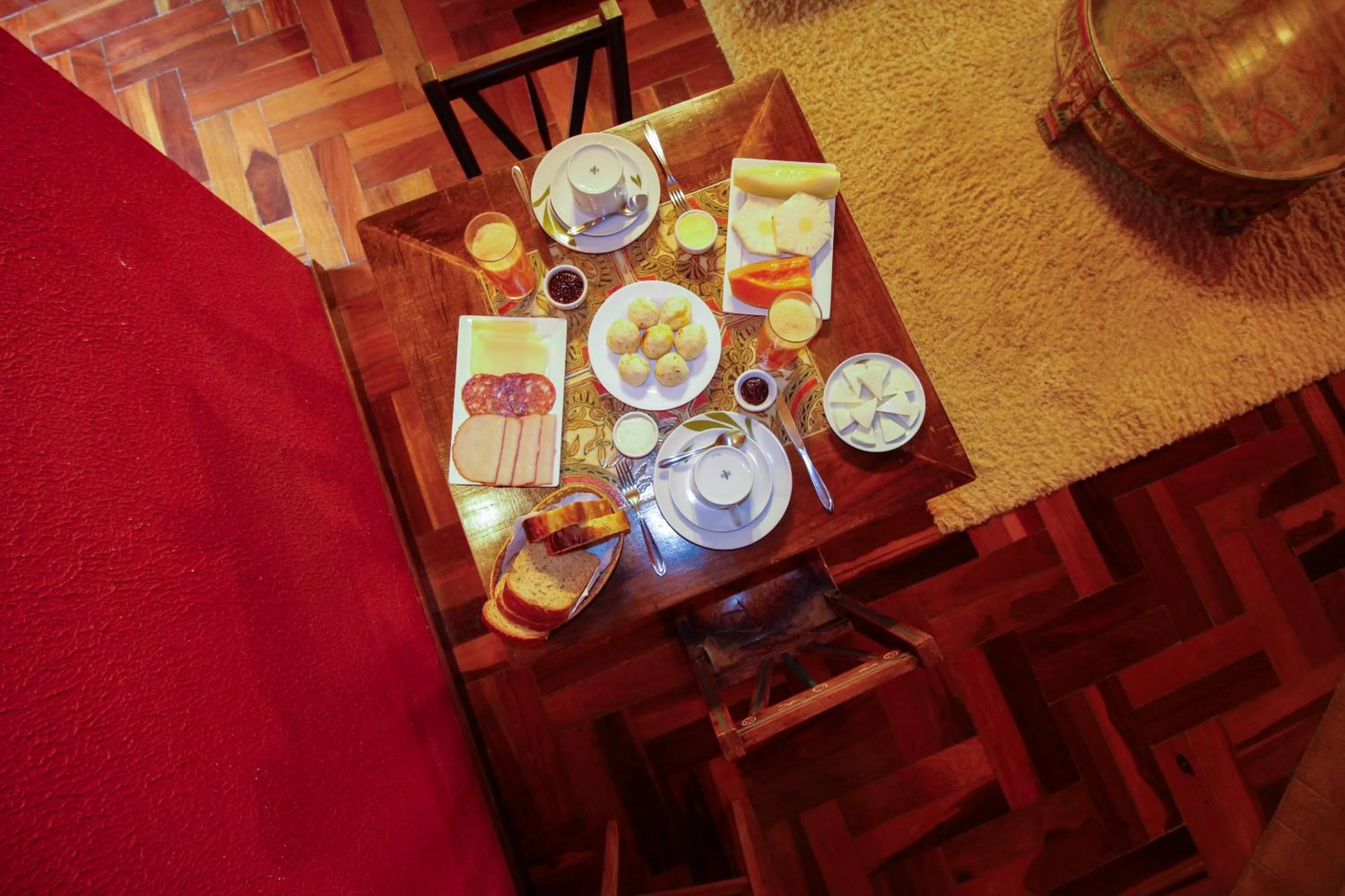 Breakfast in Pousada Ahavanoah