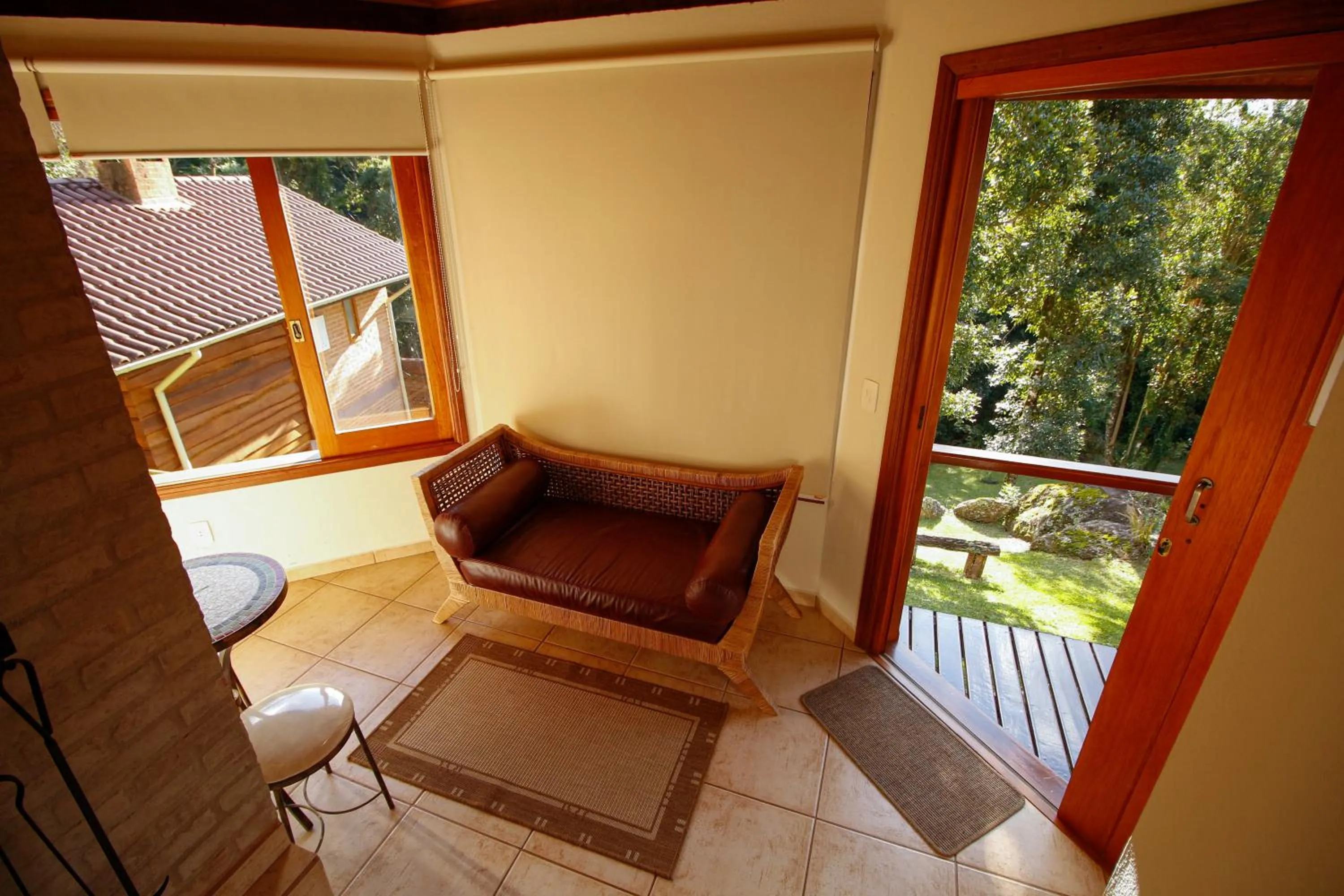 Living room in Pousada Ahavanoah