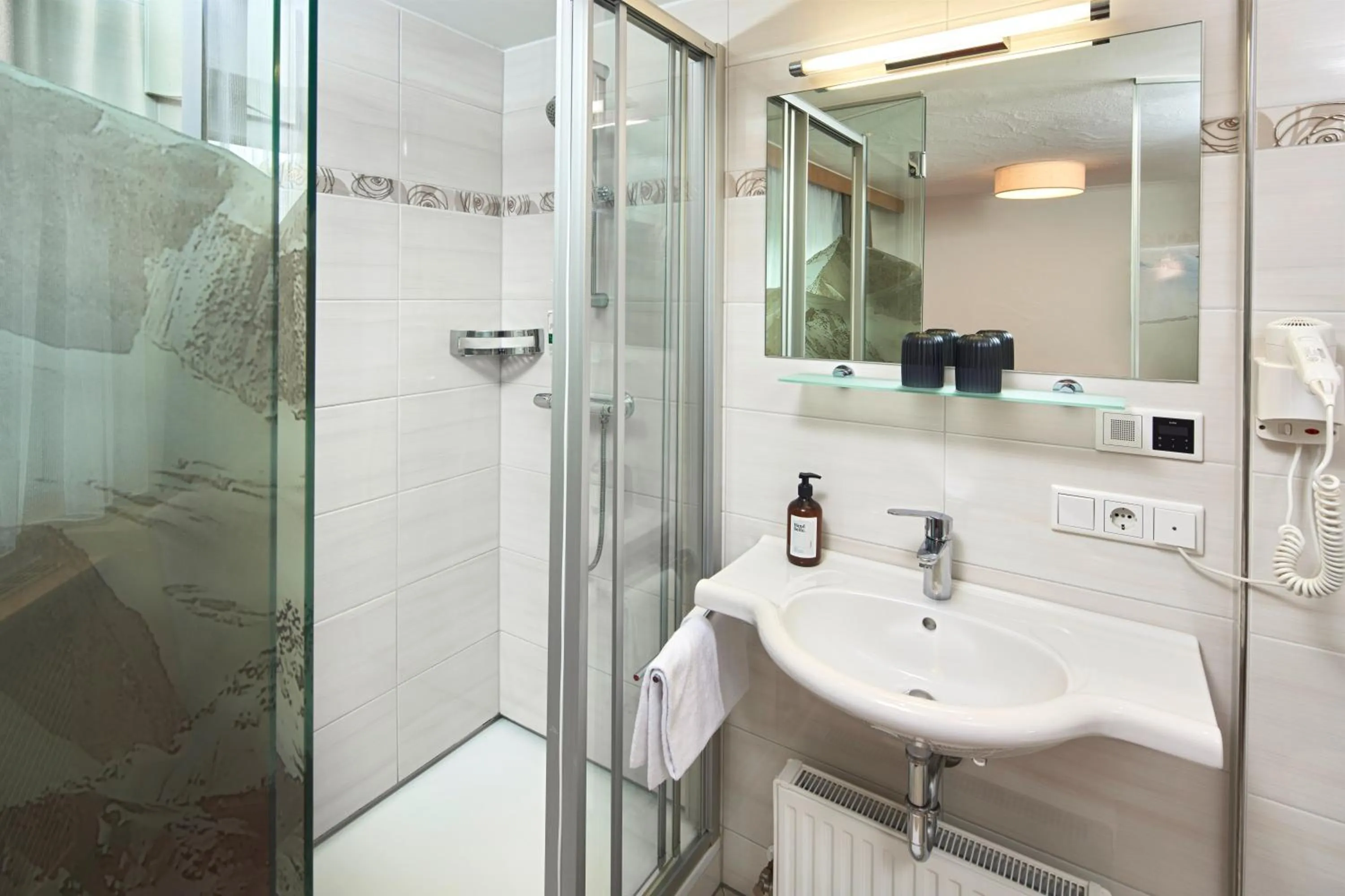 Shower in Hotel Gasthof Siggen