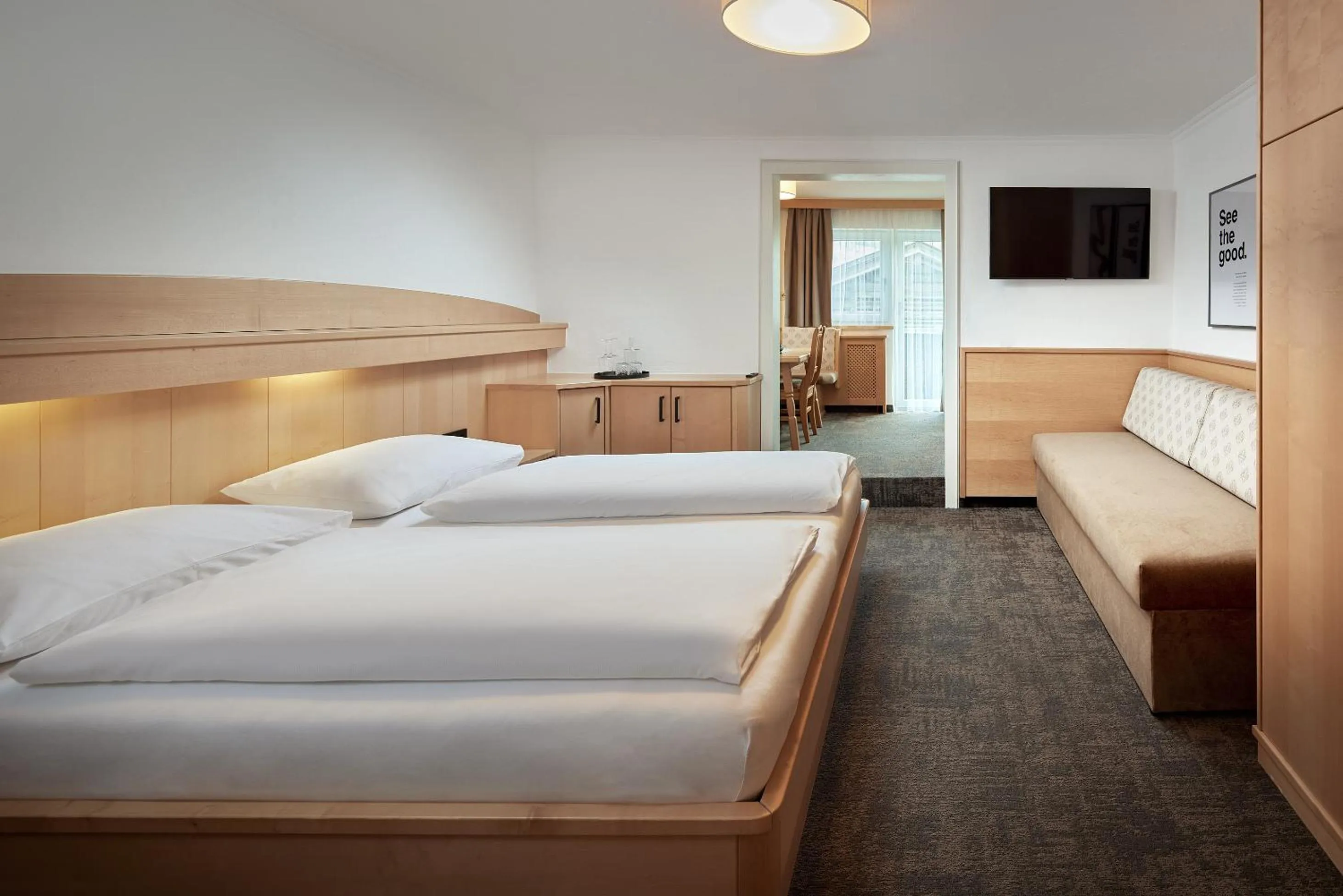 TV and multimedia, Bed in Hotel Gasthof Siggen