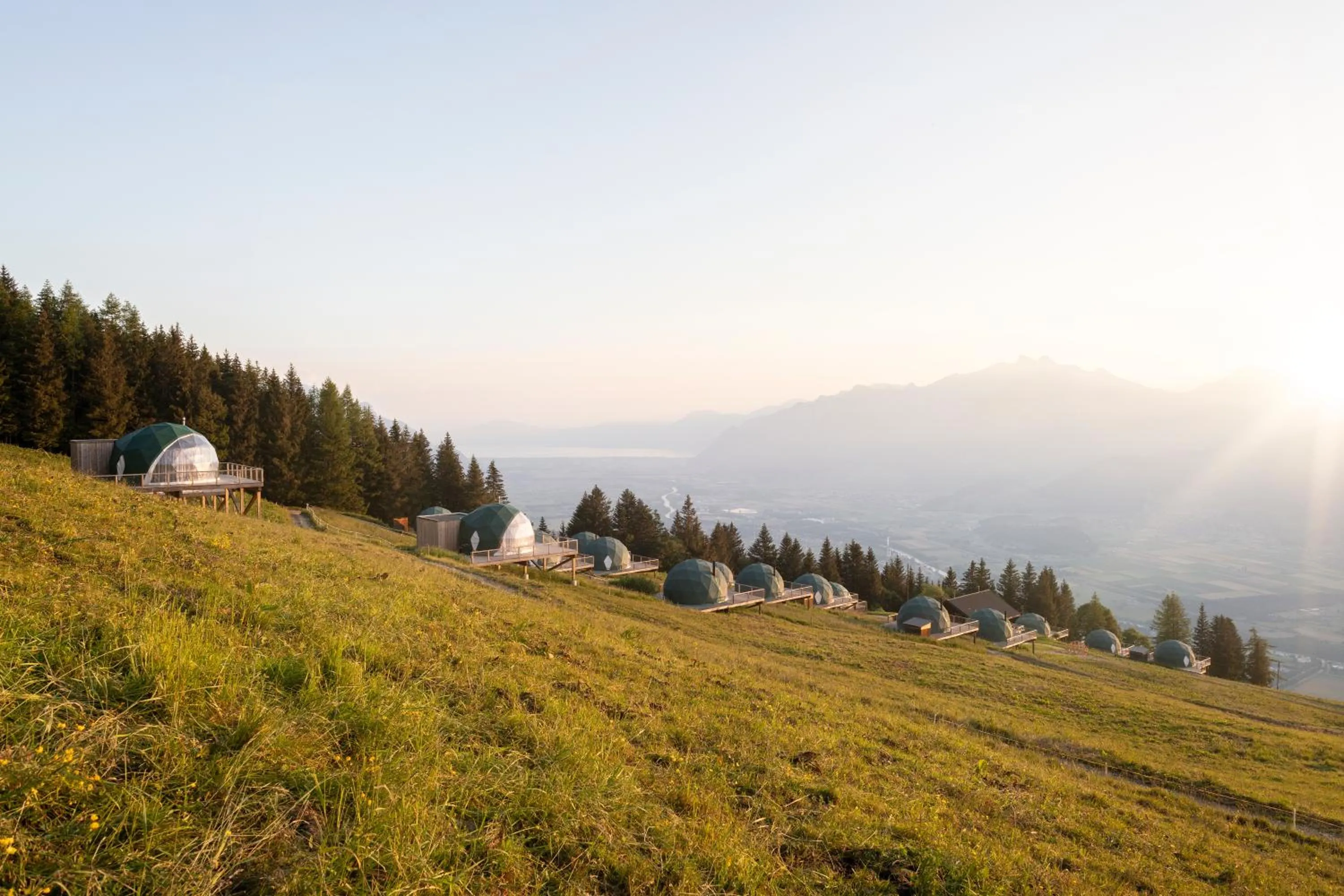 Property building in Whitepod Original