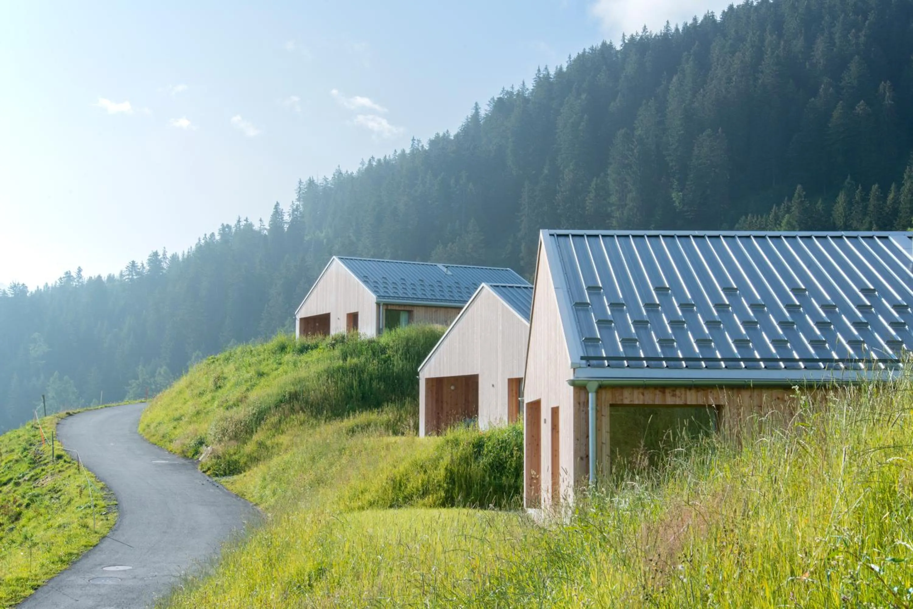 Property building in Whitepod Original