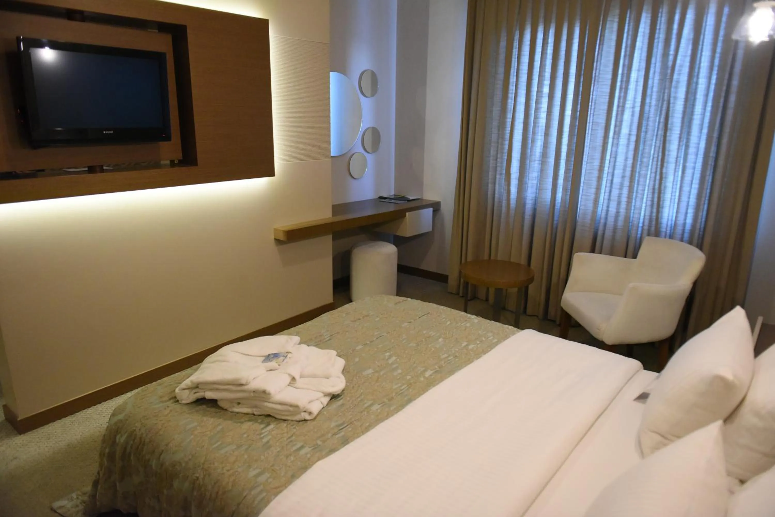 Bed in Baliktasi City Hotel & Spa