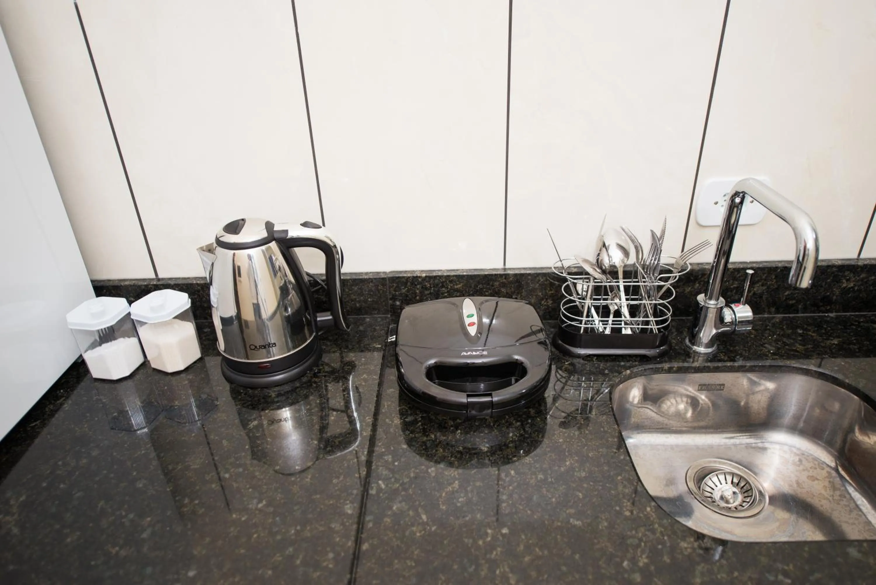 Coffee/tea facilities in Vila Dumont no Centro de Foz