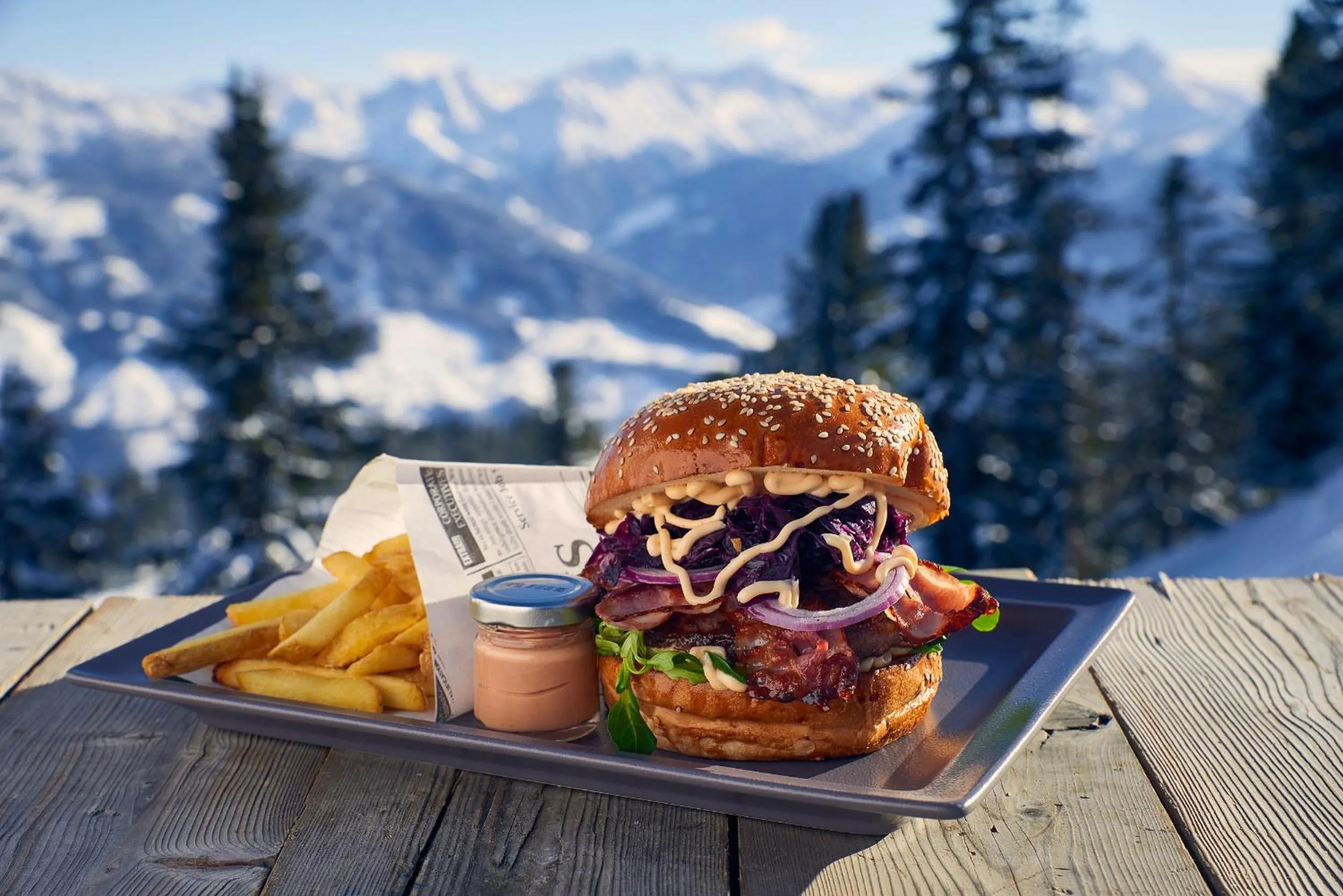 Food close-up in Berggasthof Platzlalm
