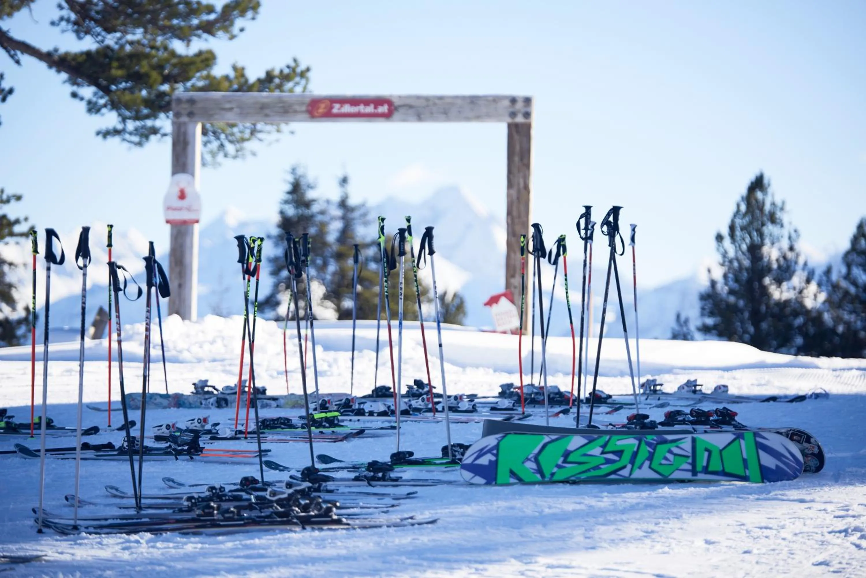 Skiing in Berggasthof Platzlalm