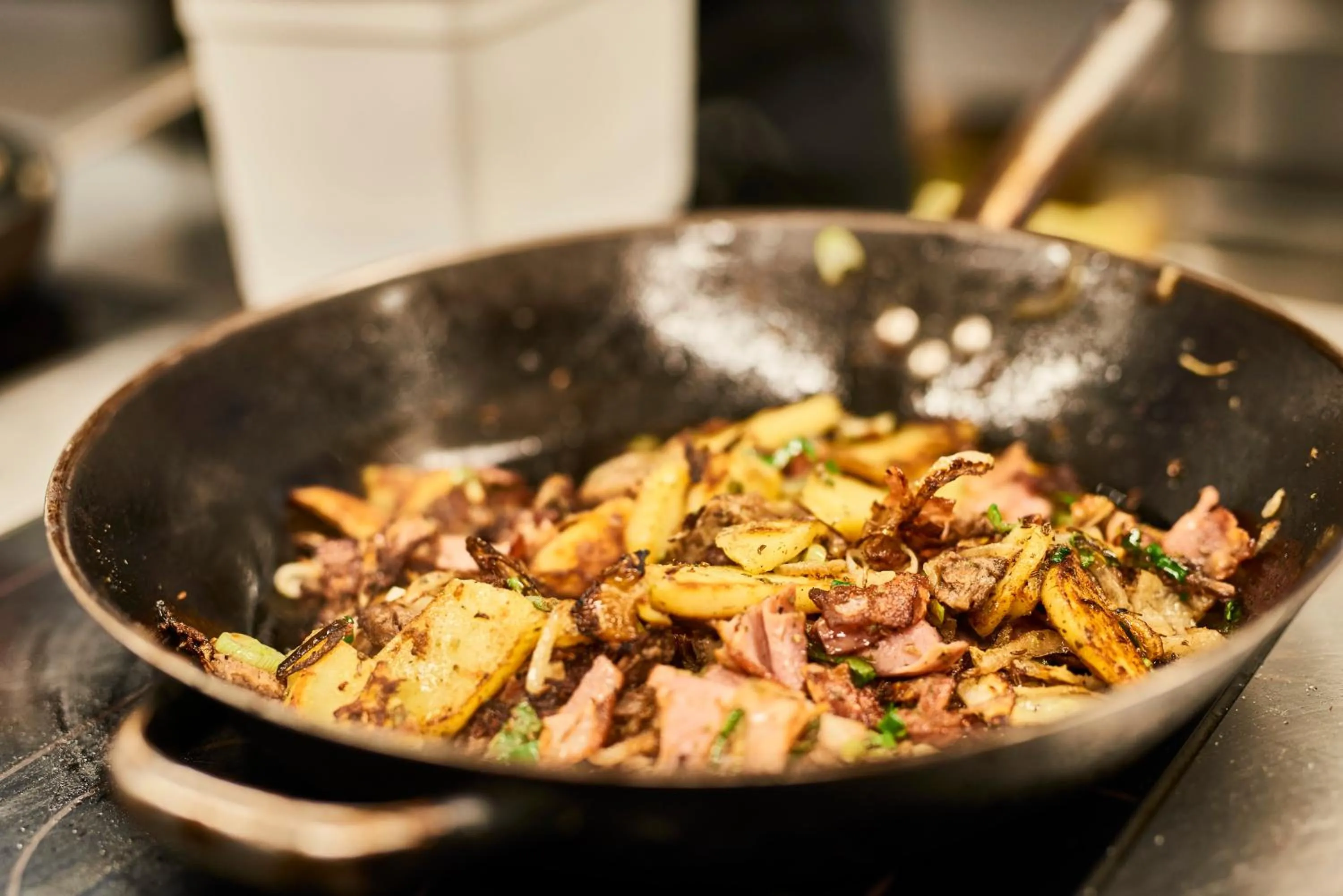 Food close-up in Berggasthof Platzlalm