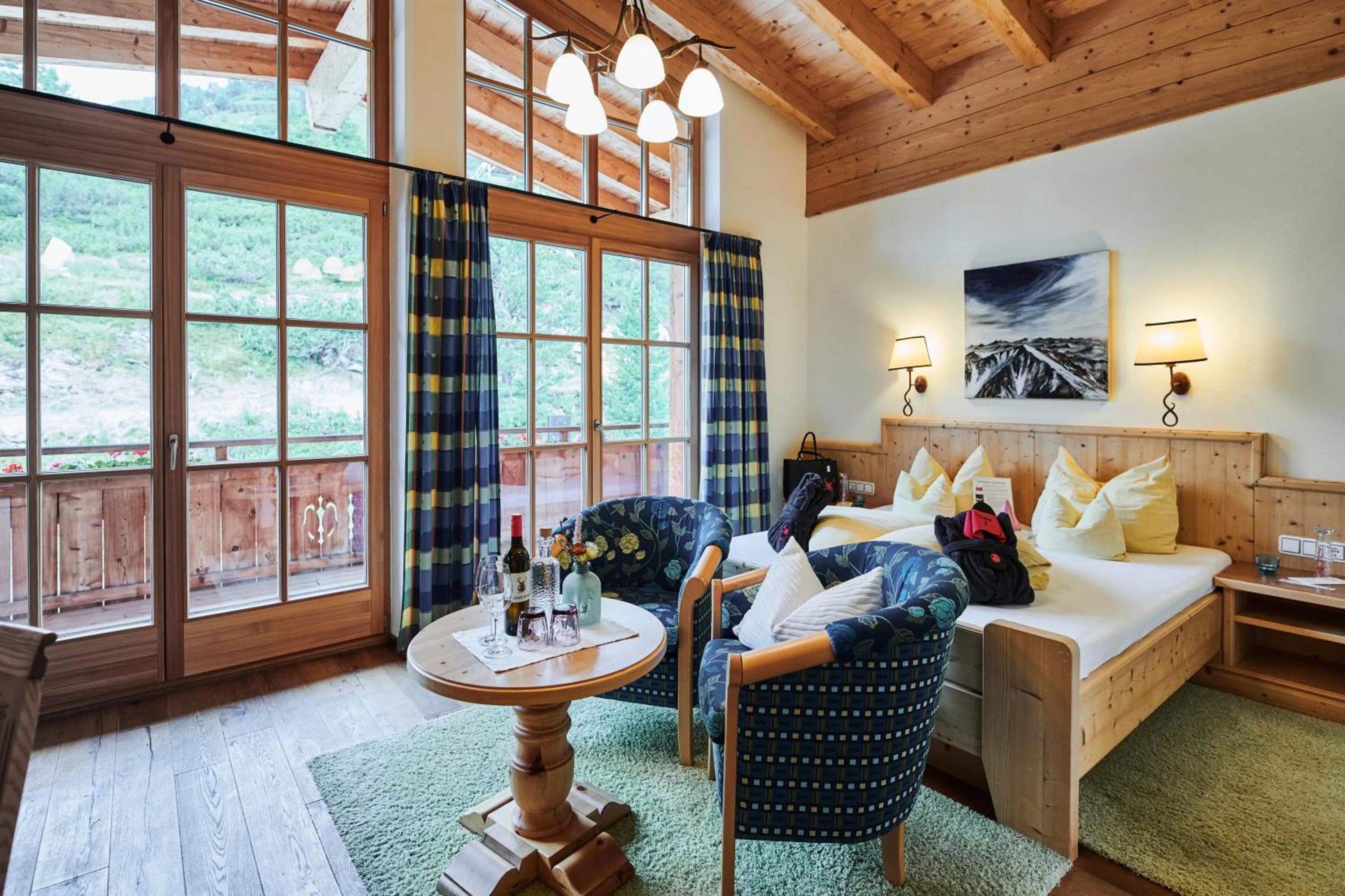 Bedroom in Berggasthof Platzlalm