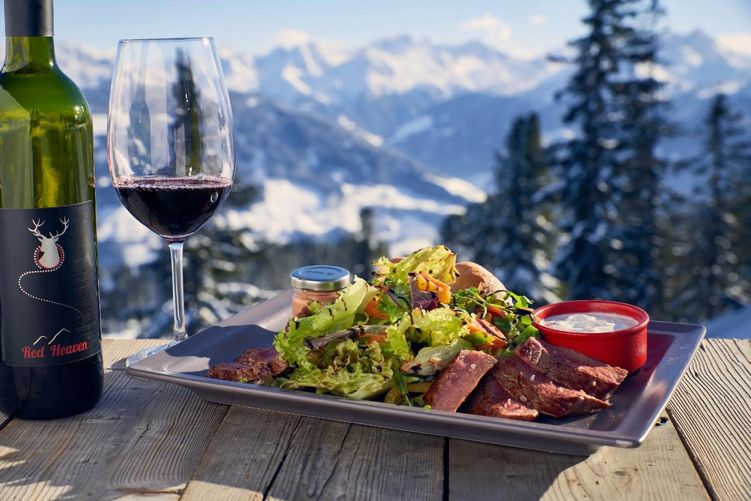 Food close-up in Berggasthof Platzlalm