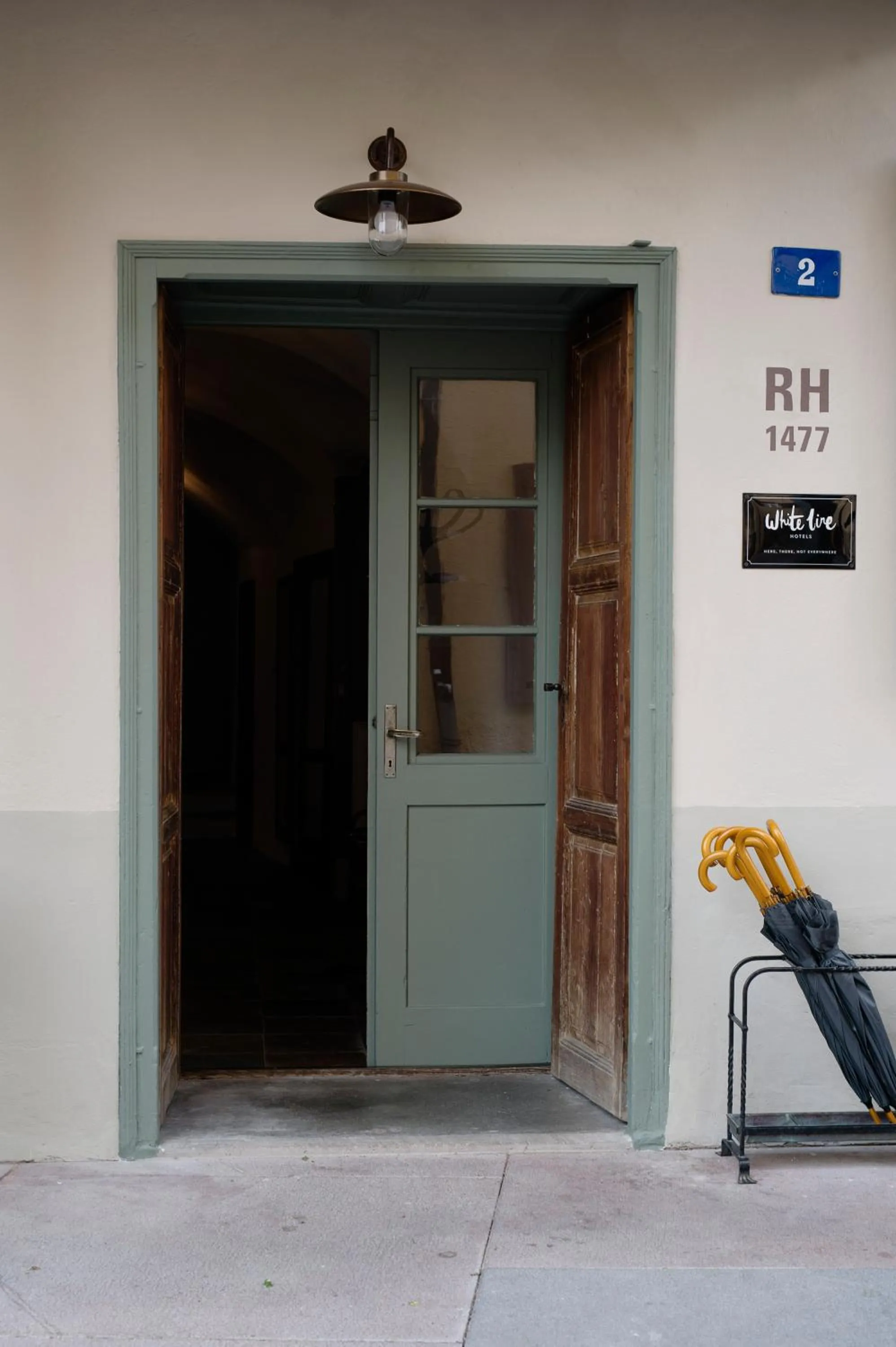 Facade/entrance in 1477 Reichhalter, a Member of Design Hotels