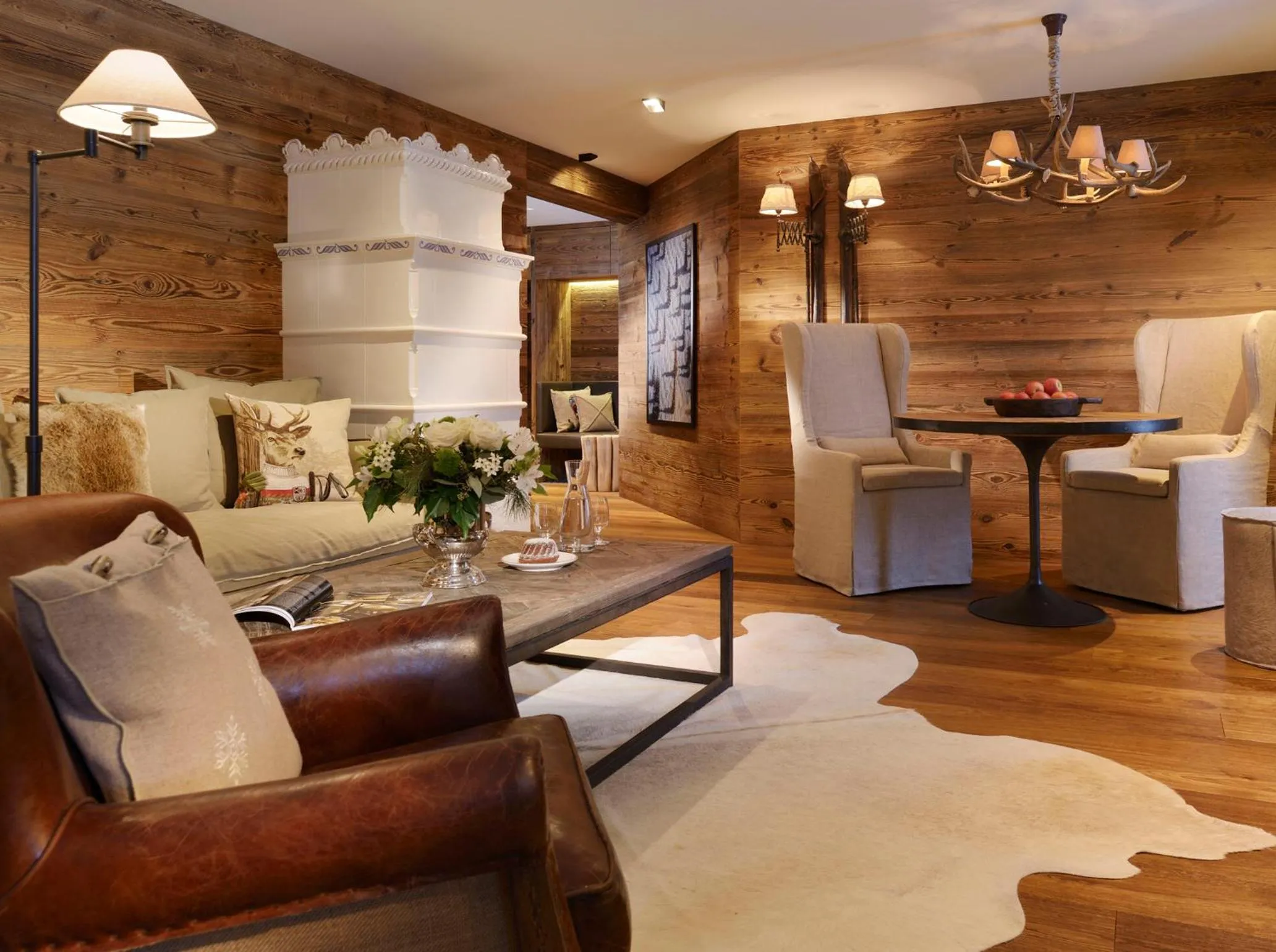 Living room in Hotel Arlberg Lech